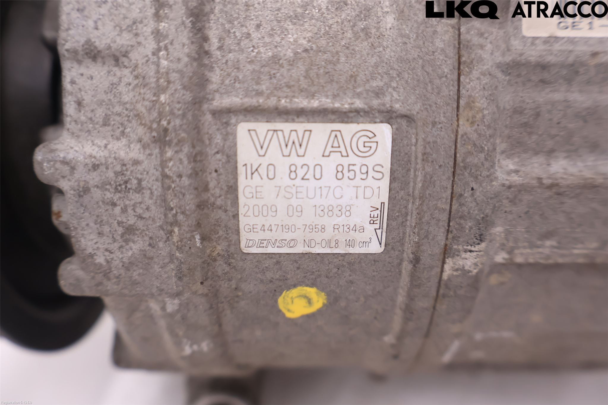 Volkswagen VW CADDY      04-10 Ac Kompressor