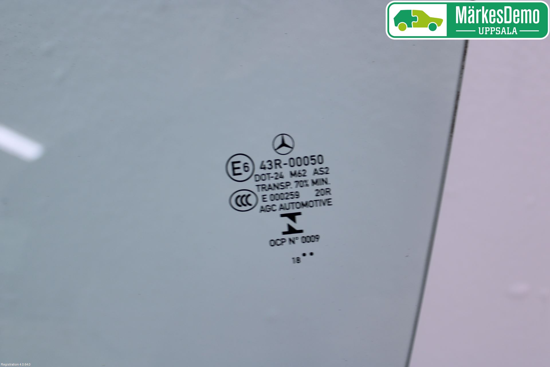 Mercedes-Benz MB E-KLASS (W213) 16-23 Dörruta 2D Vänster