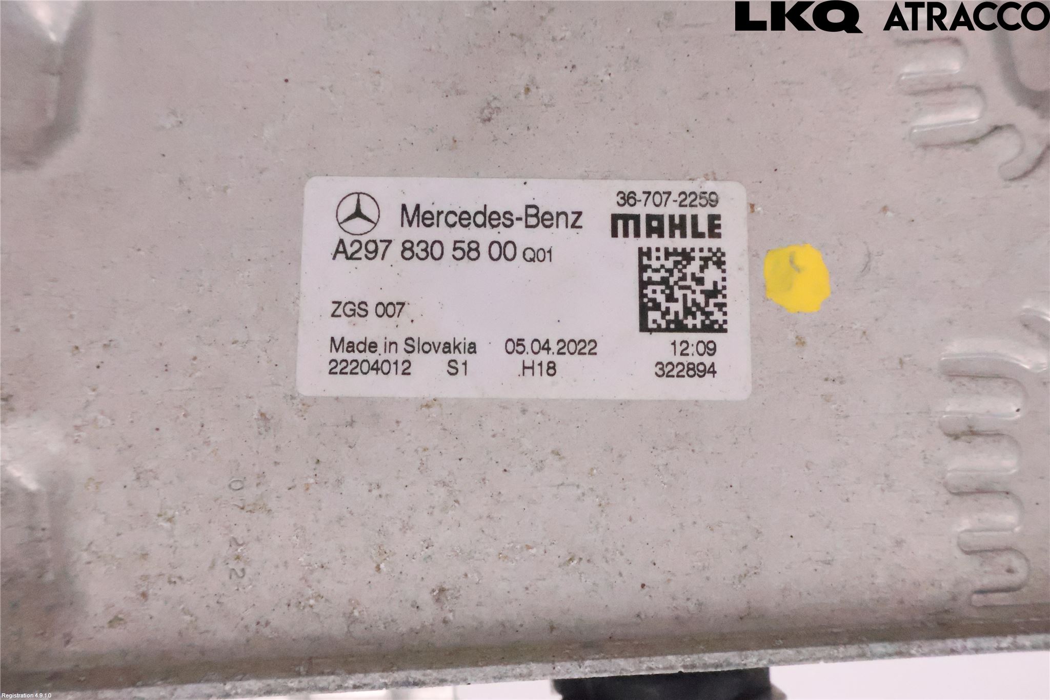 Mercedes-Benz MB EQE (V295) 22- Ac Förångare