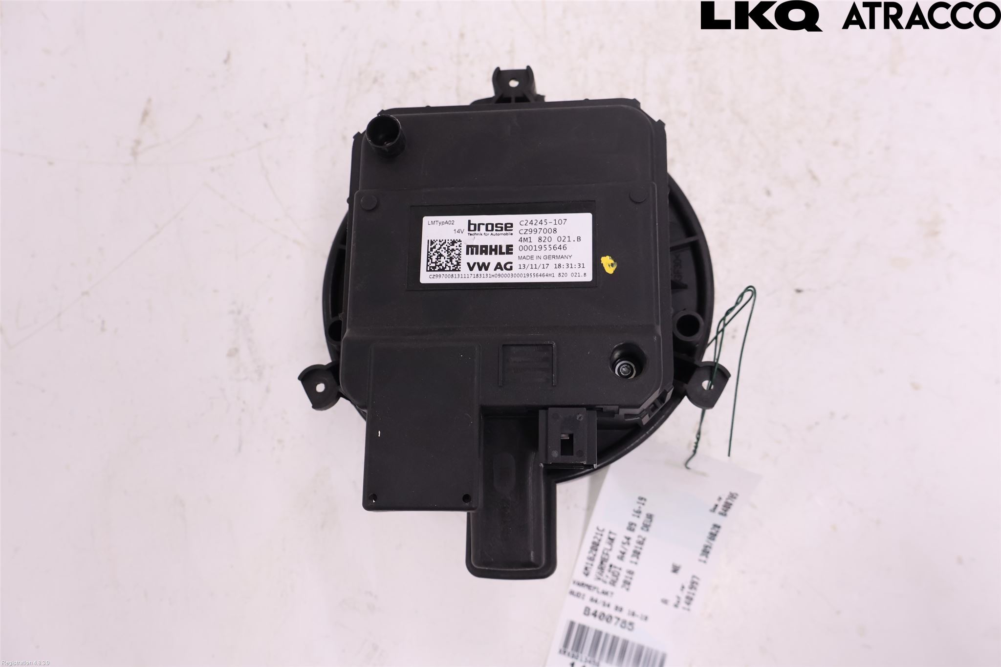 Audi A4/S4 B9 16-19 Värmefläkt