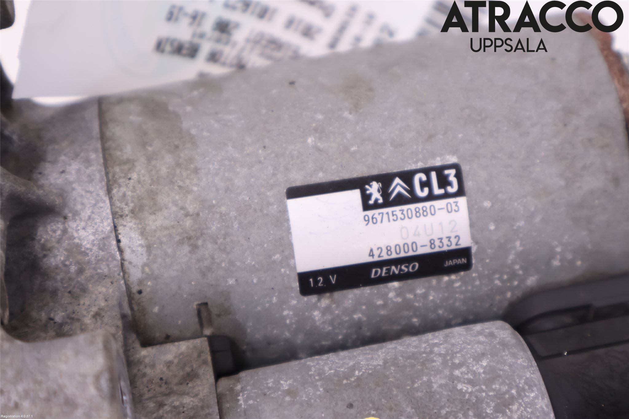 Peugeot PEUGOT 208 16-19 Startmotor