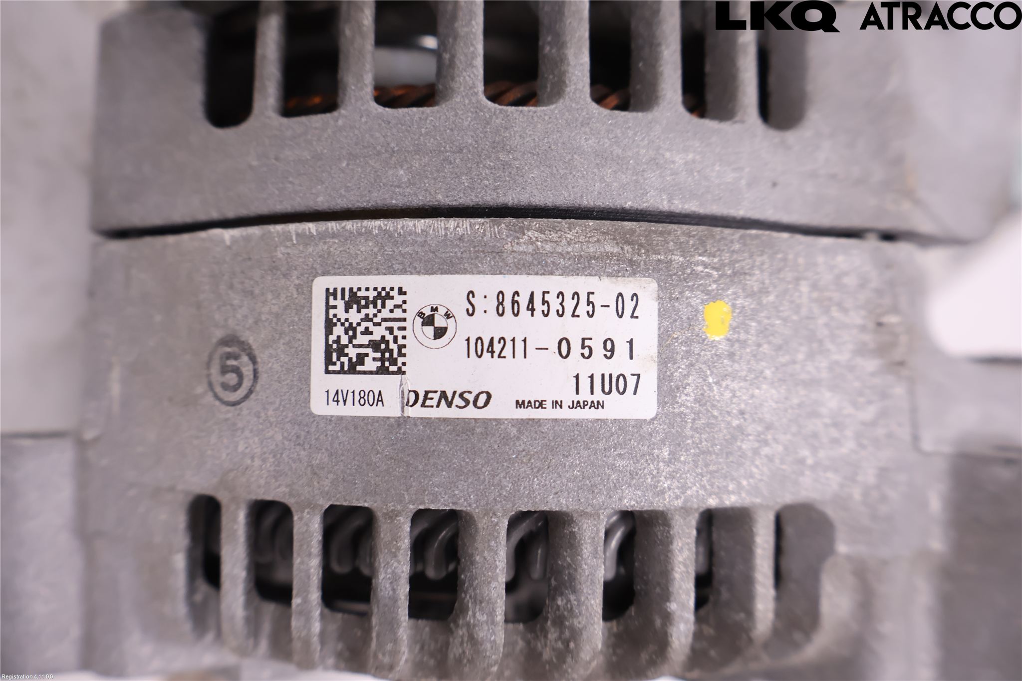 BMW 1 F20/F21 11-19 Generator