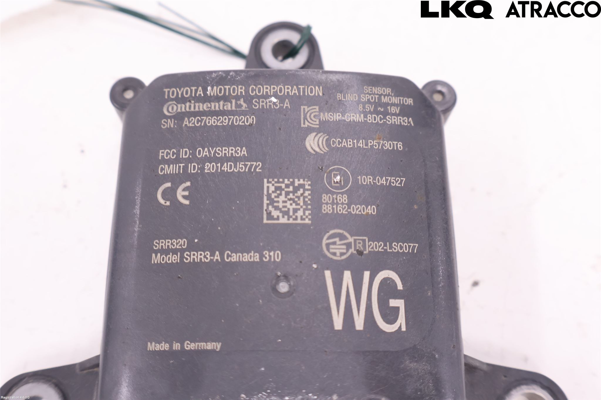 Toyota COROLLA 19- Sensor Aktivt Kollisionsskydd