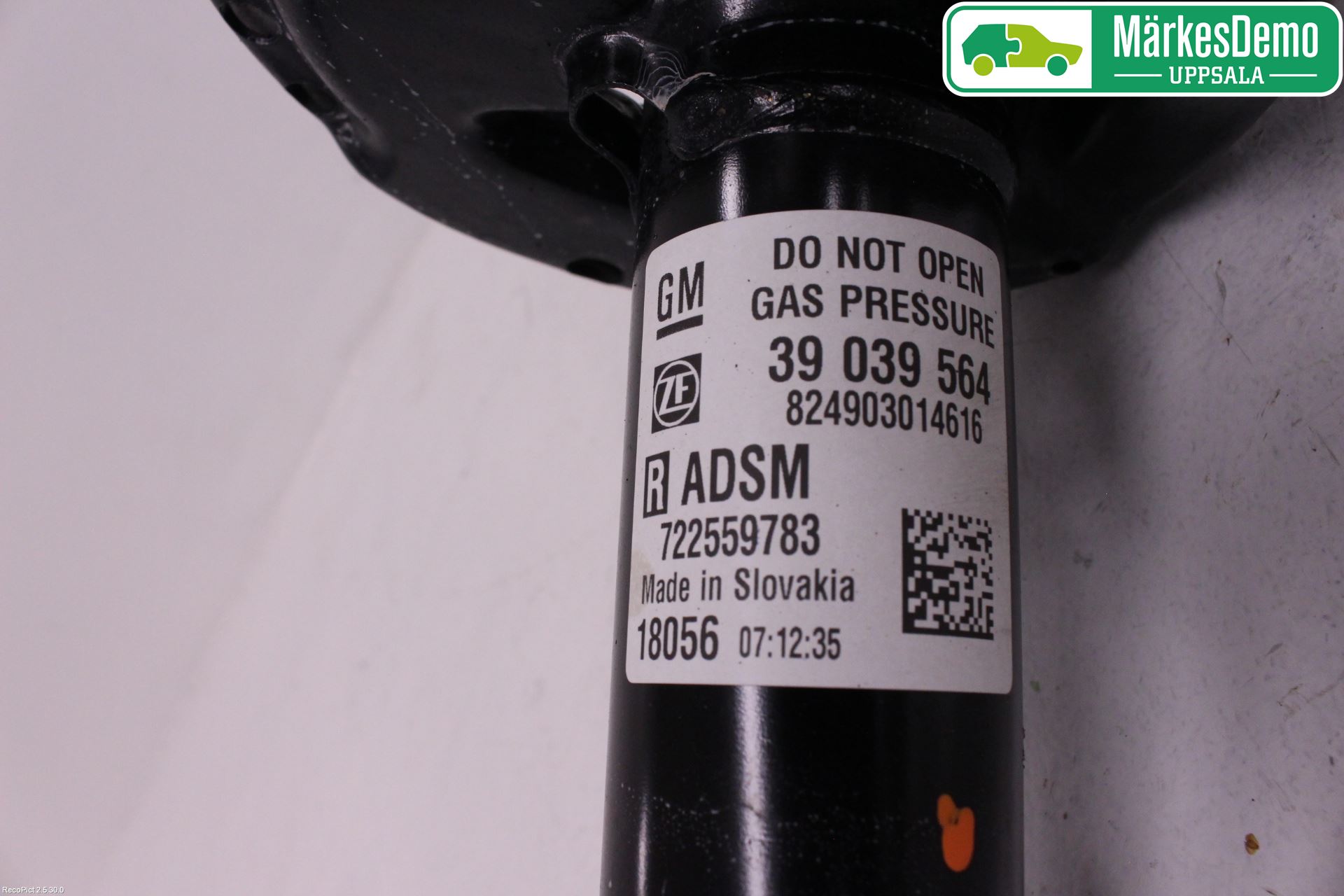 Opel ASTRA K 16-22 Fjäderben Fram Höger