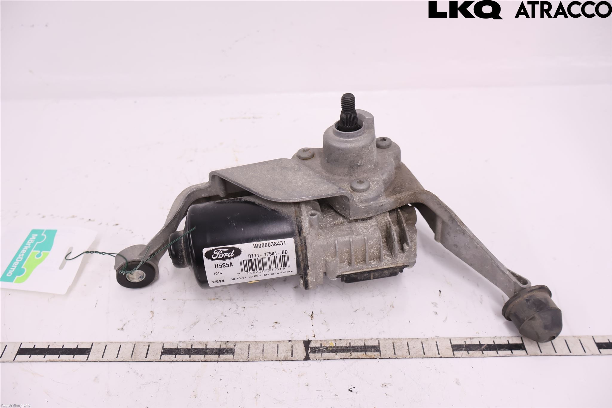 Ford TRANSIT/TOURNEO CONNECT 13-22 Torkarmotor Vindruta