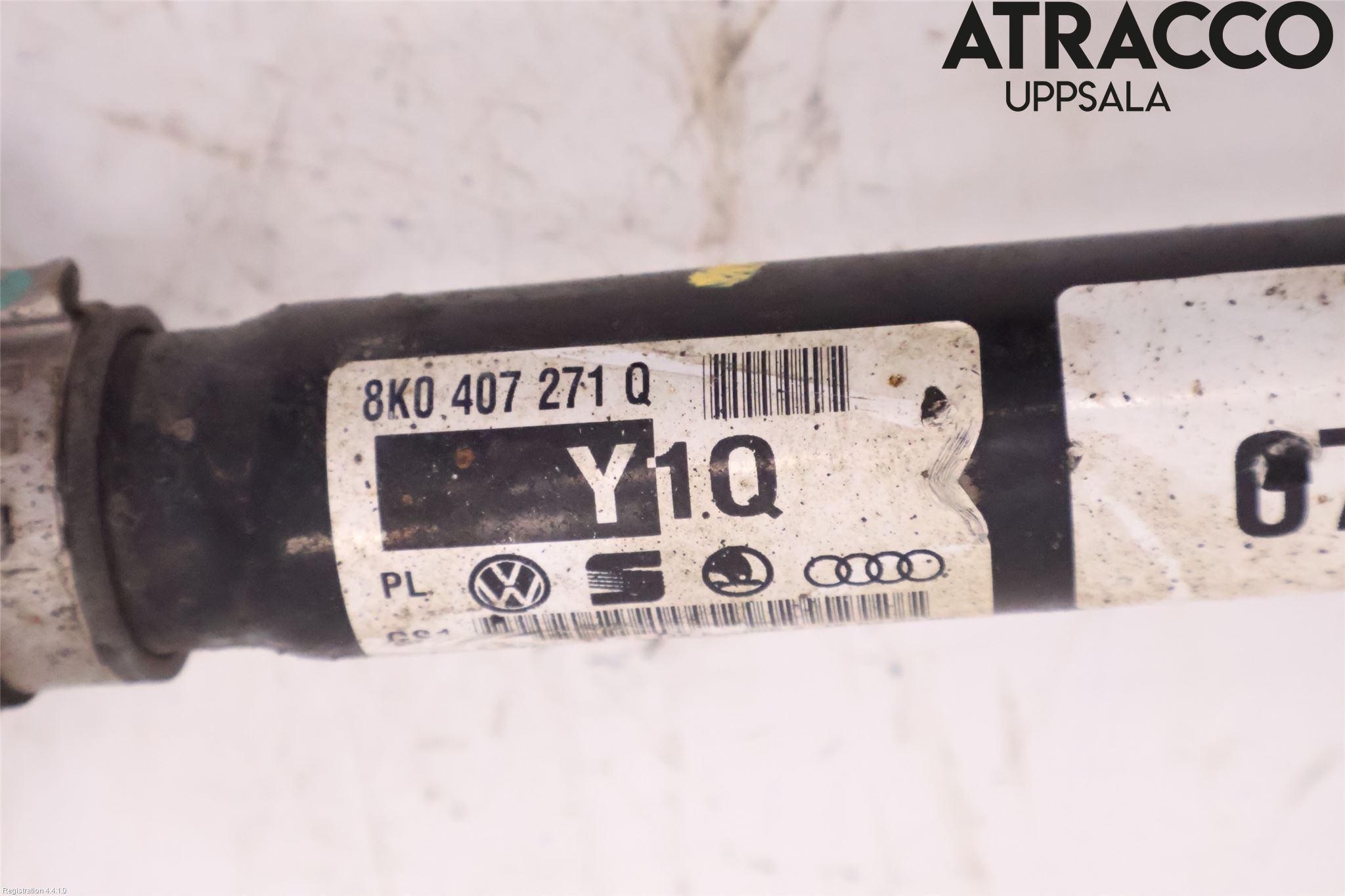 Audi A5 07-16 Drivaxel Fram Vänster