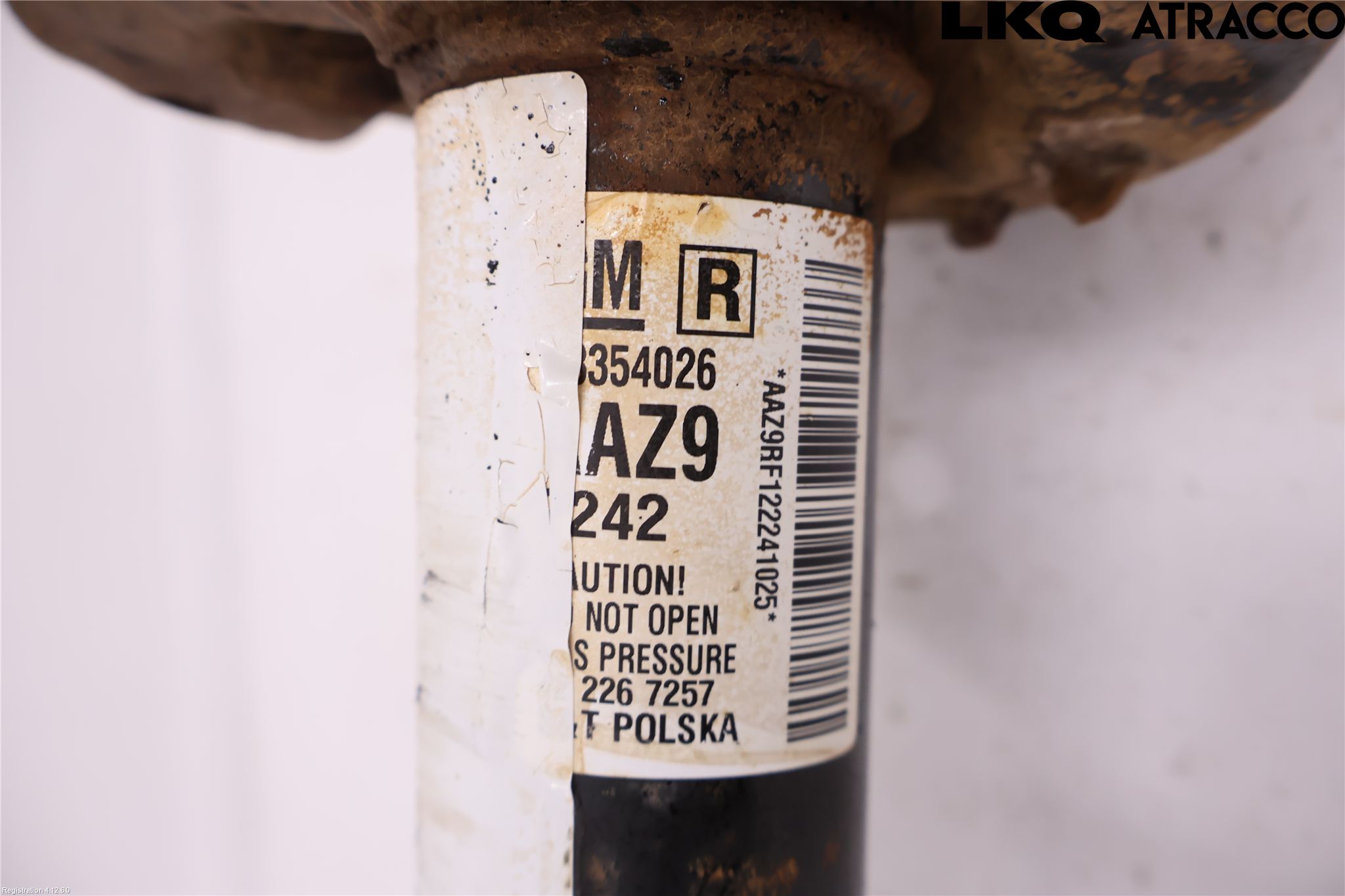 Opel ASTRA J 10-15 Fjäderben Fram Höger