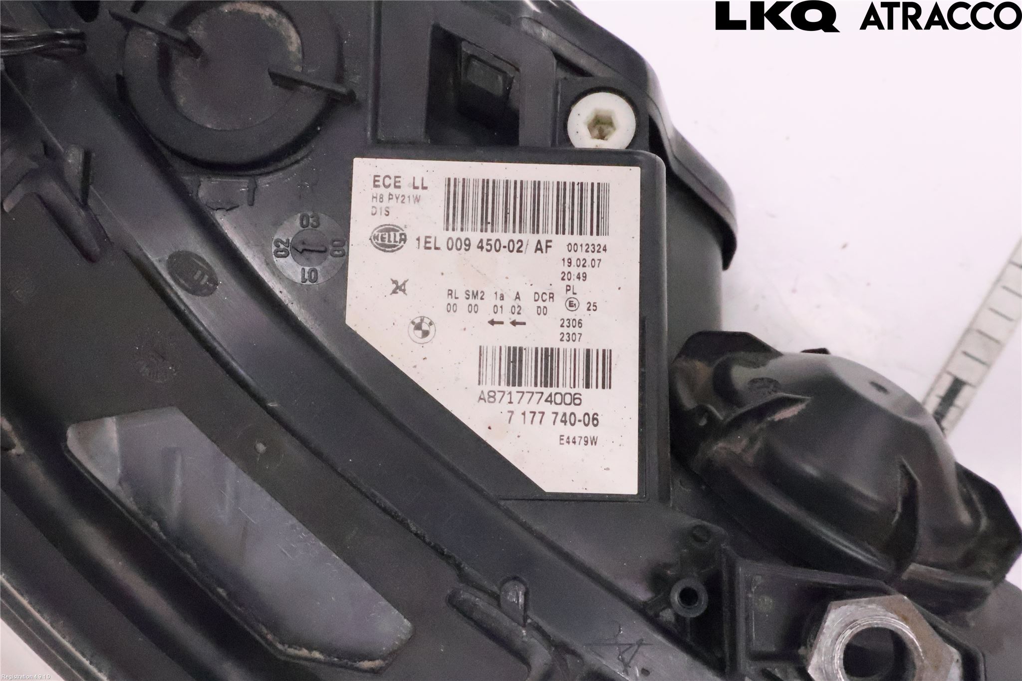 BMW 5 E60/61 Sed/Tou 02-10 Strålkastare Höger