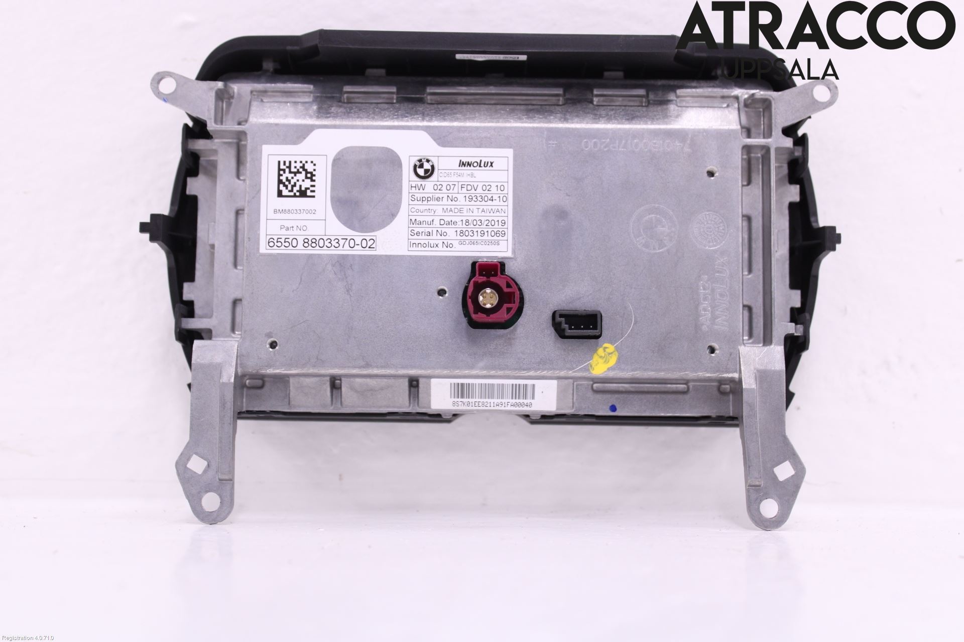 Mini CABRIO F57 16-24 Bildskärm