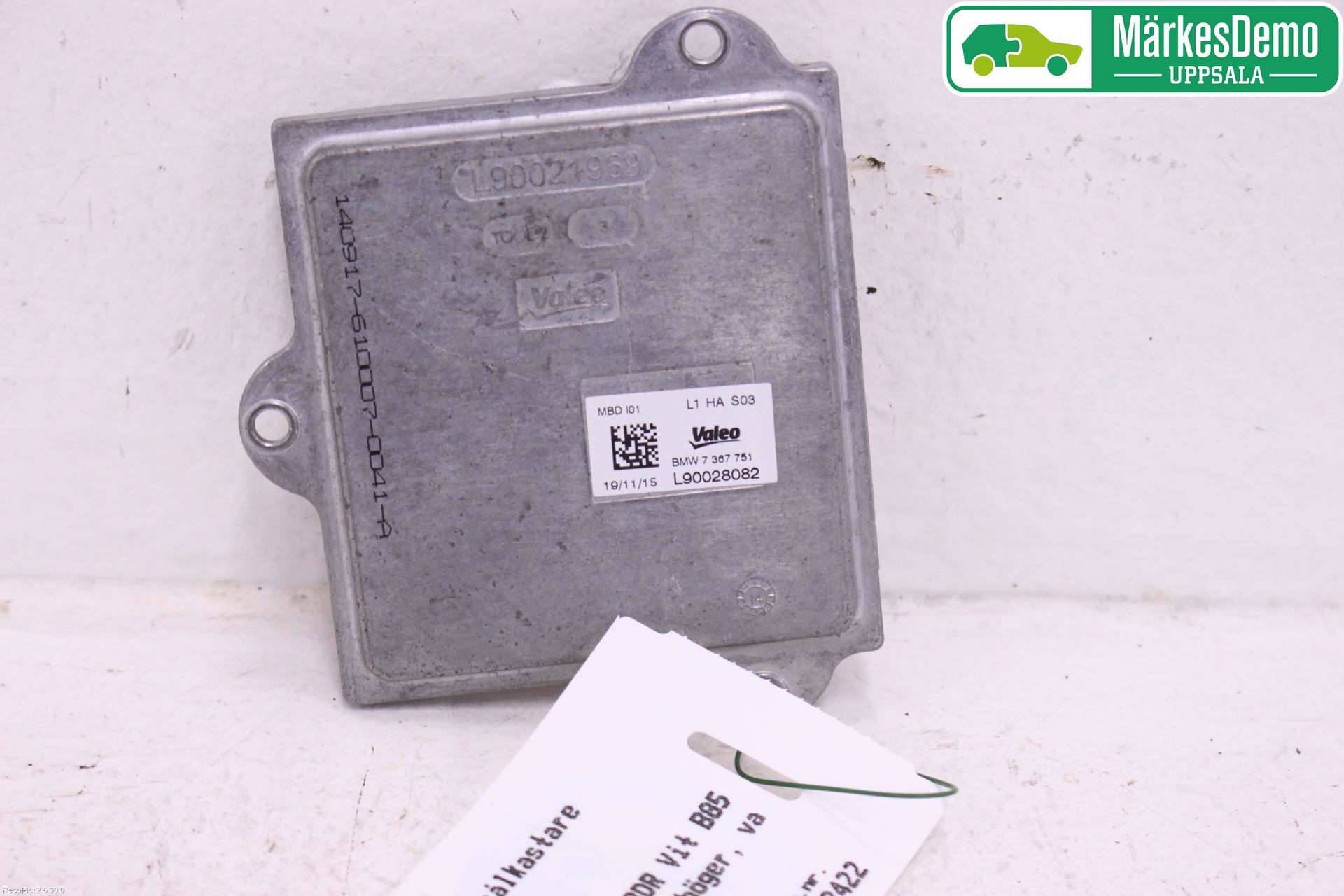 BMW i3 I01 13-22 Styrenhet Strålkastare