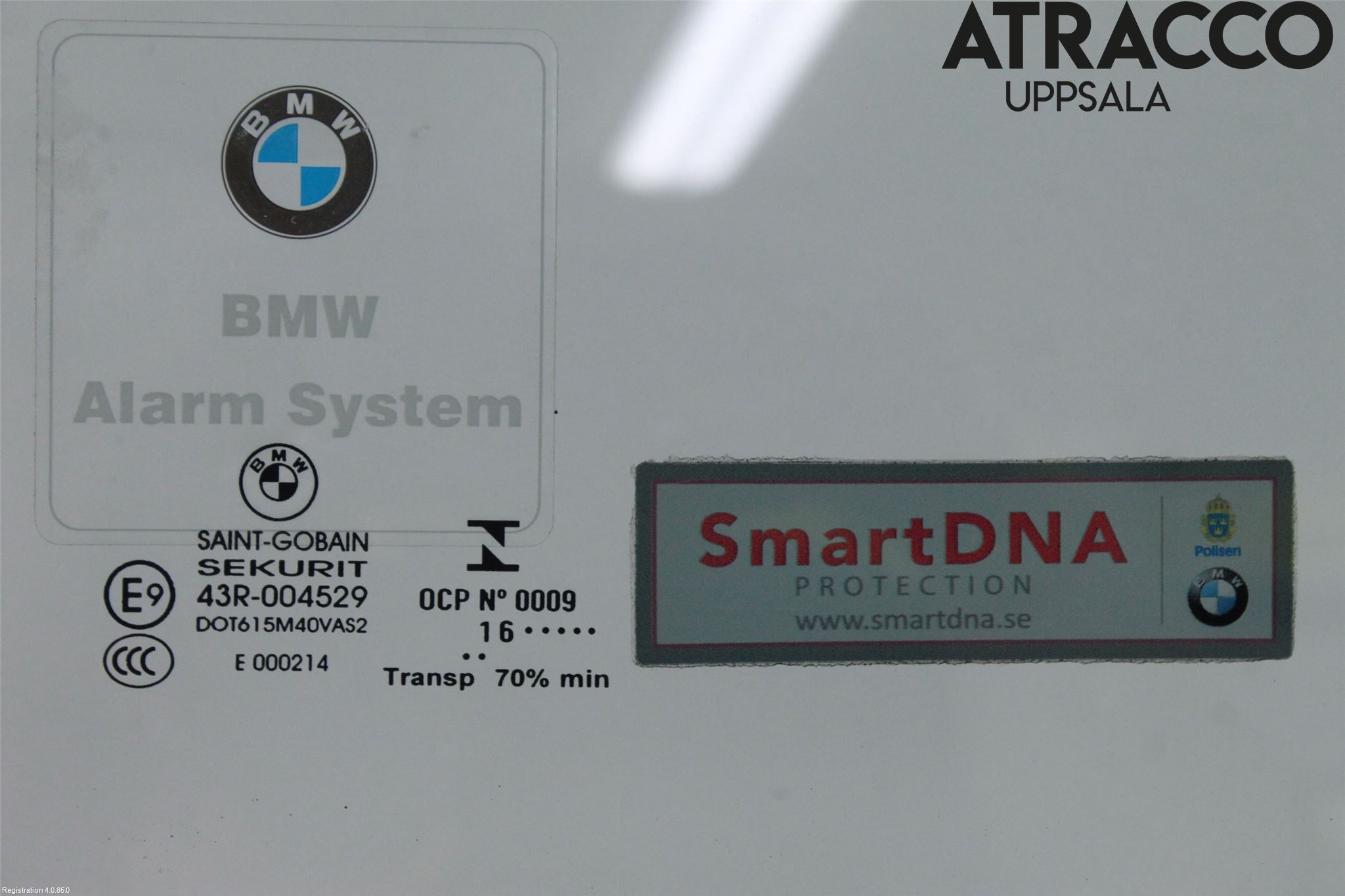BMW X4 F26 14-18 Dörruta Fram Höger