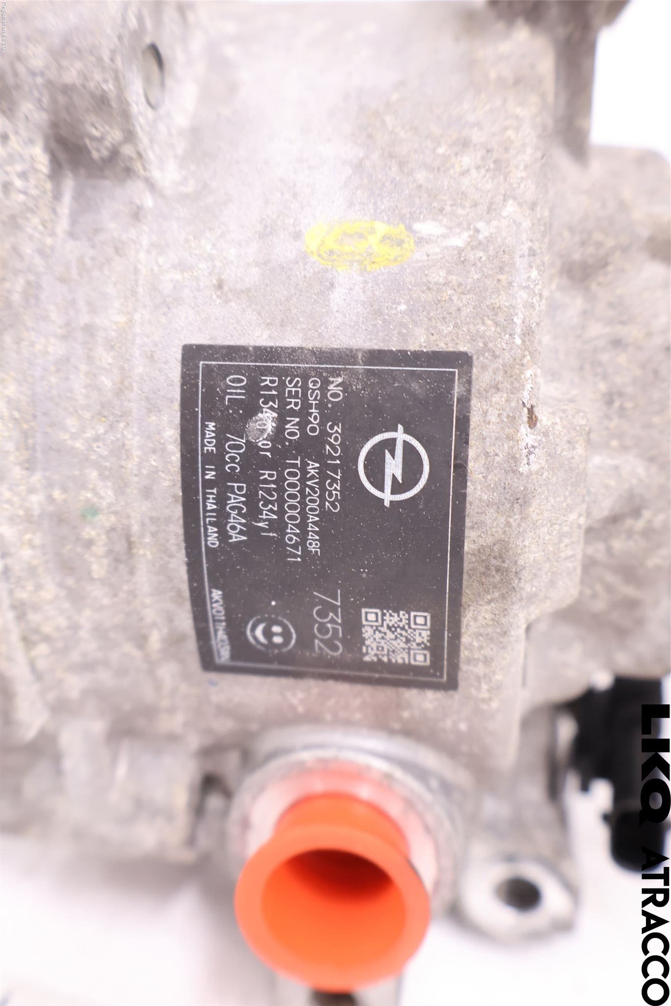 Opel ASTRA K 16-22 Ac Kompressor