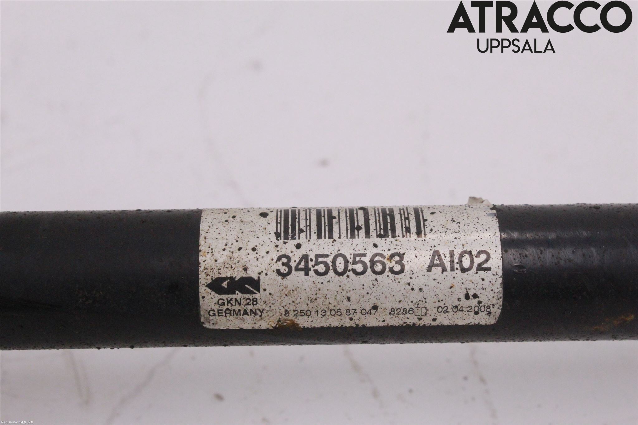 BMW X3 E83     03-10 Drivaxel Fram Vänster