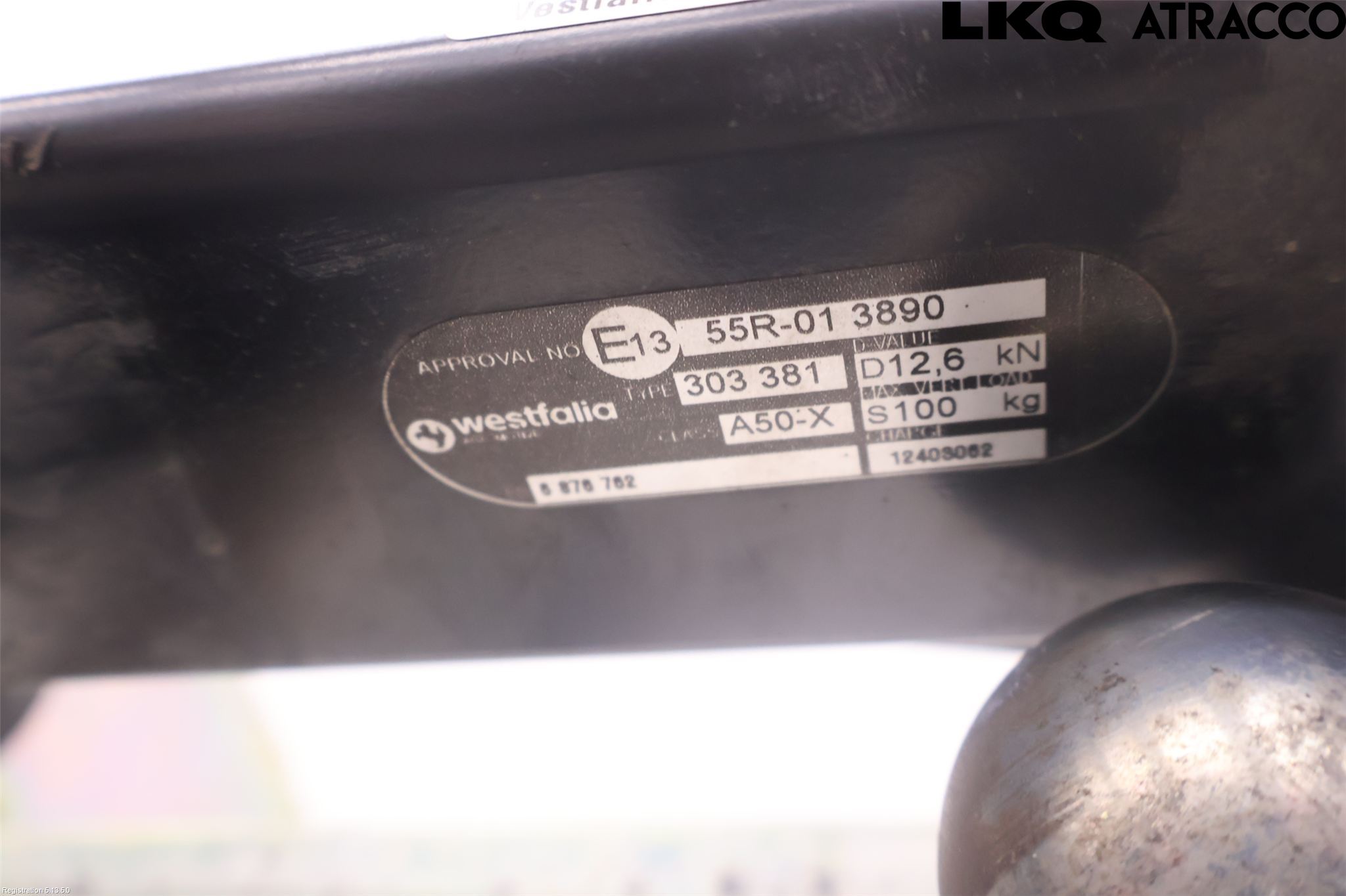 BMW X3 F25 10-17 Dragkrok