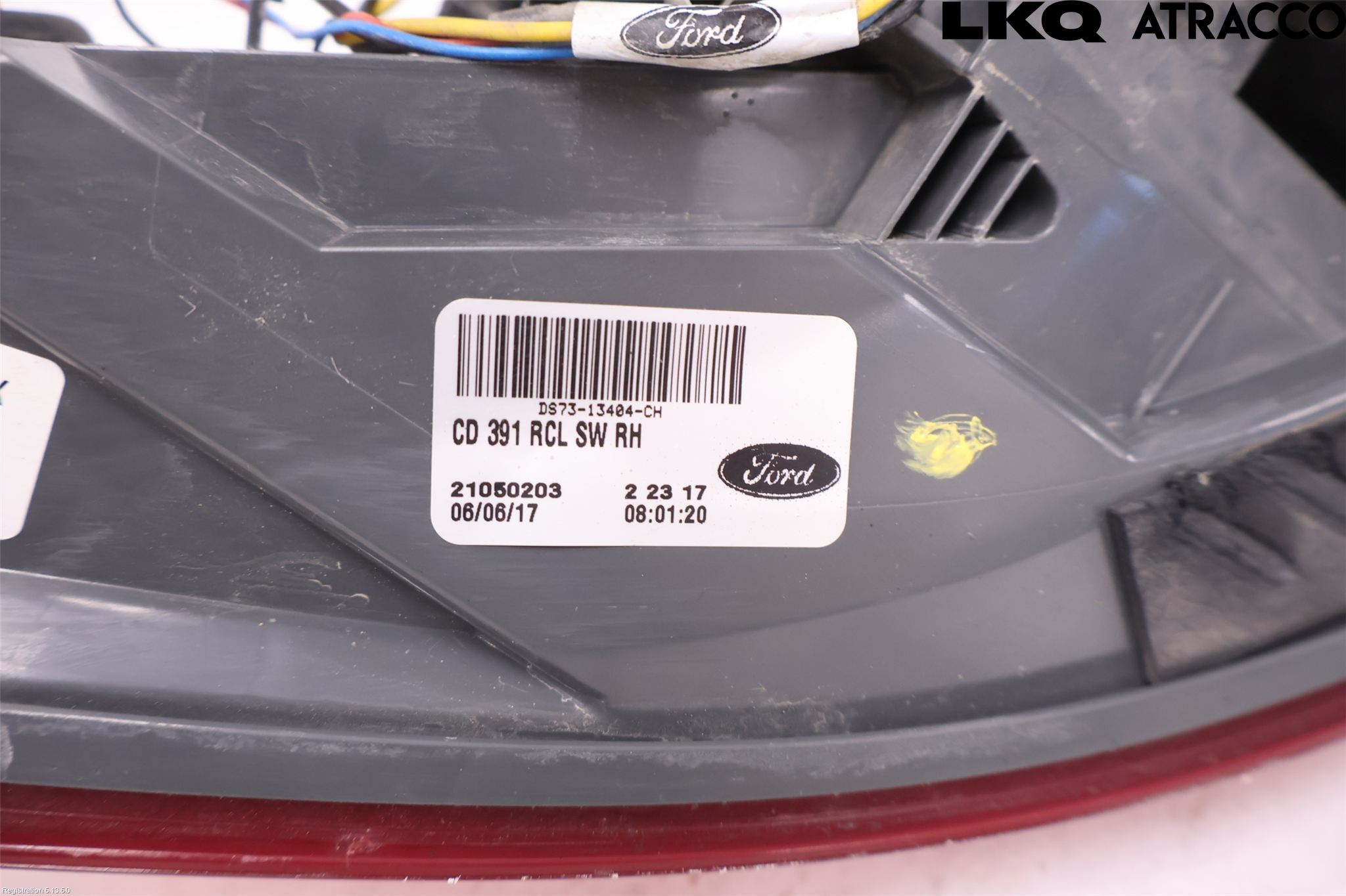 Ford MONDEO 15-22 Bakljus Höger
