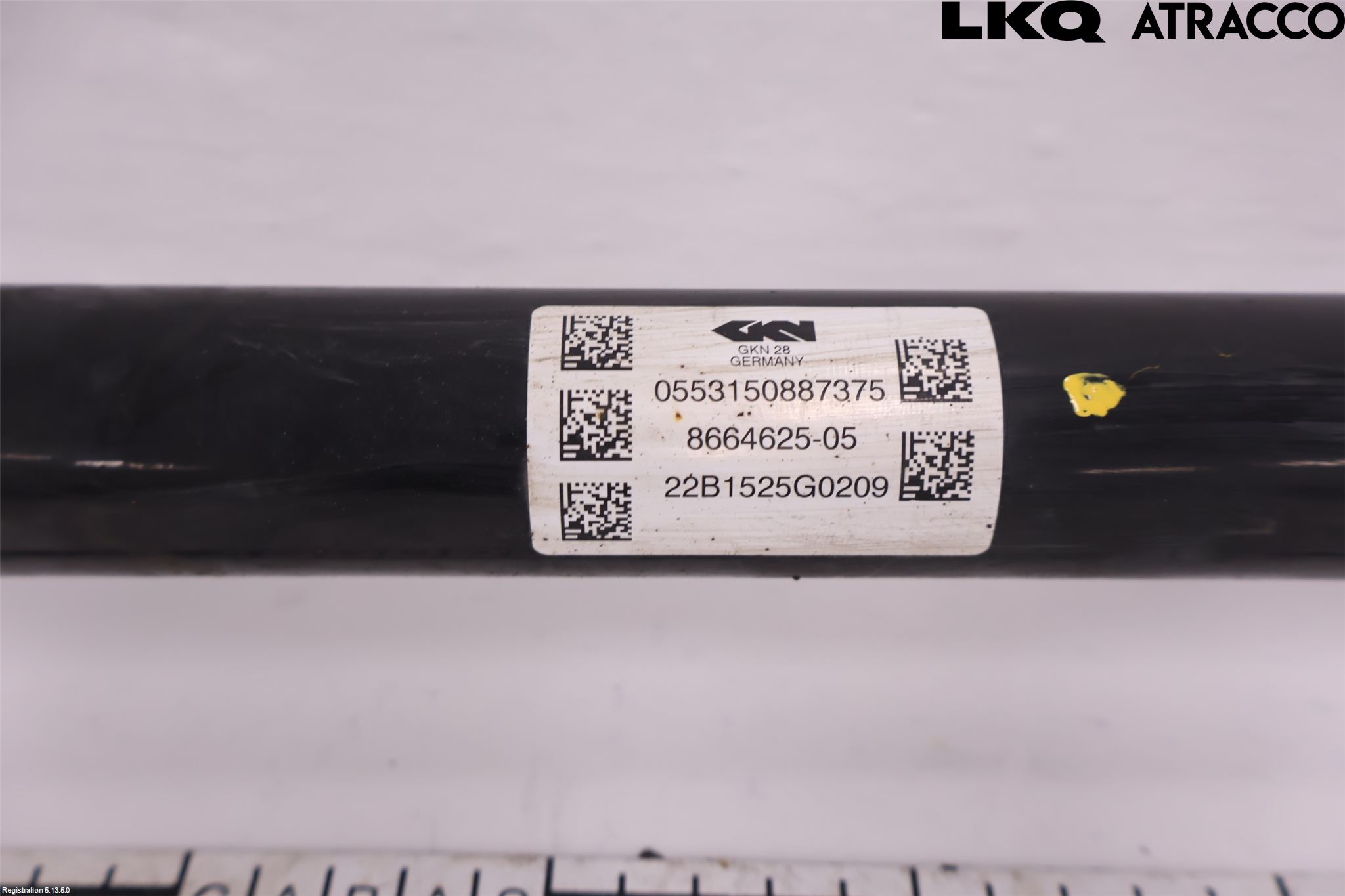 BMW 5 G30/G31/F90 17-23 Drivaxel Bak Vänster