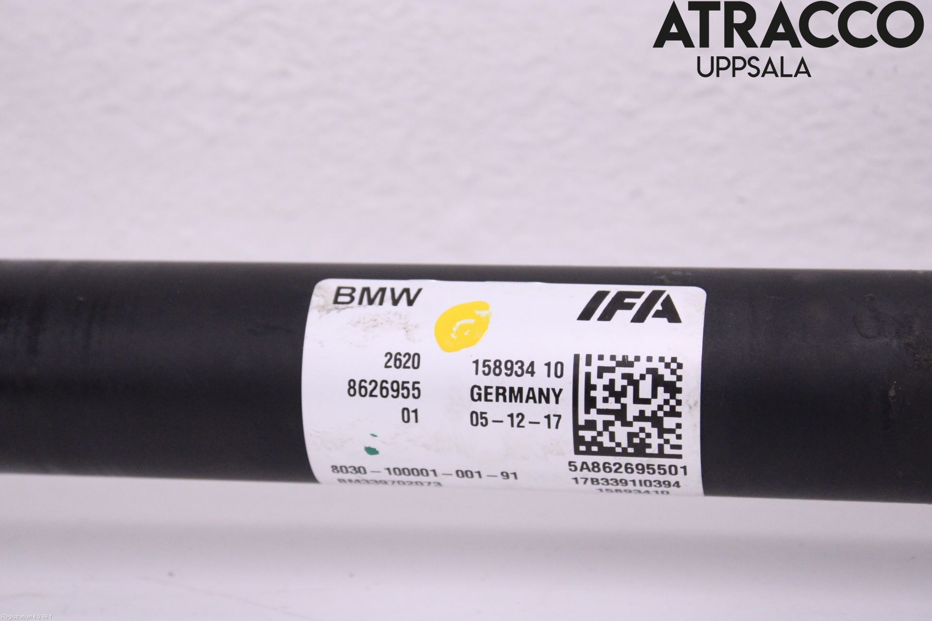 BMW 4 F32/F33/F82/F83 13-20 Mellanaxel Främre