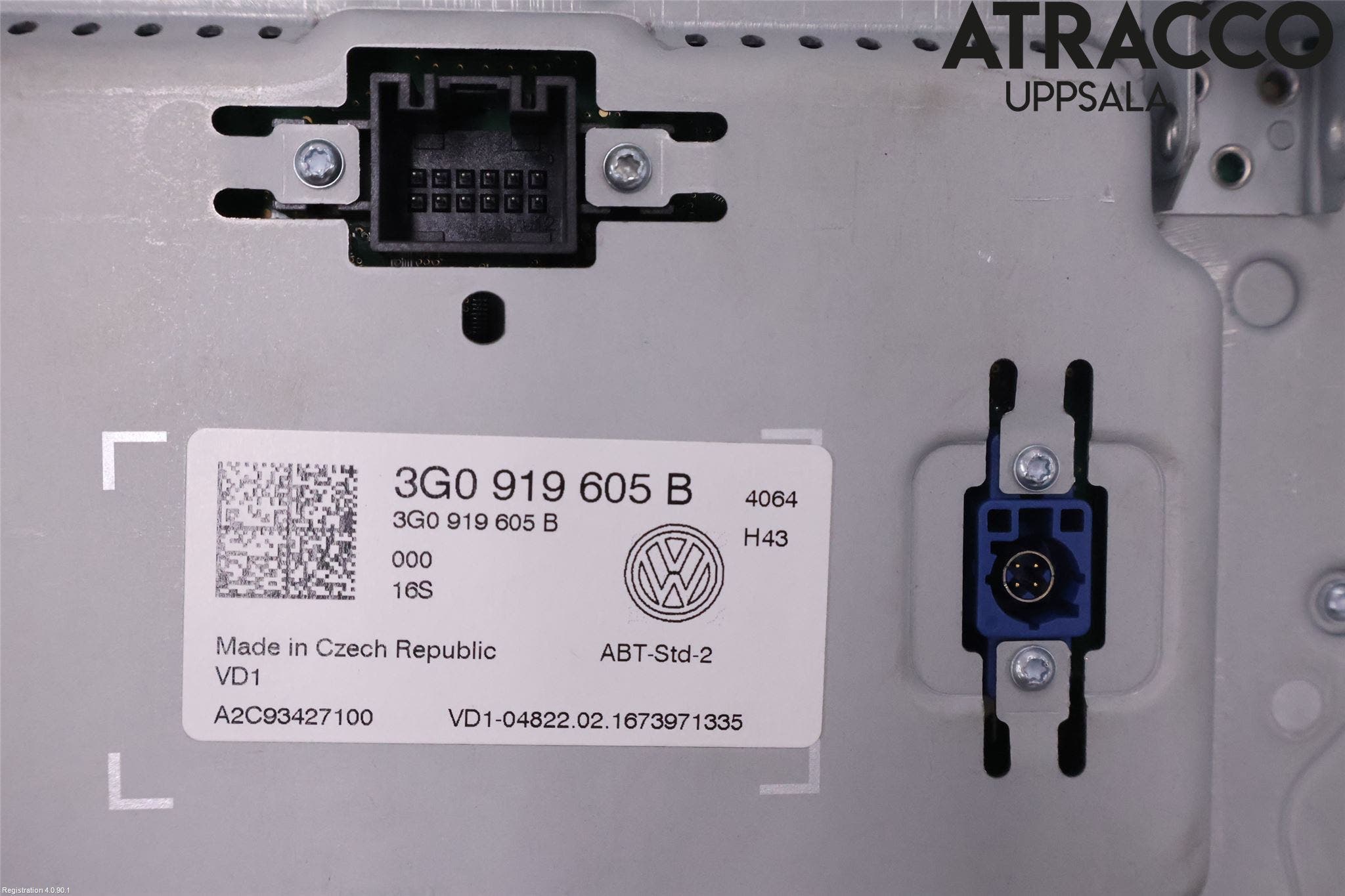 Volkswagen VW GOLF / E-GOLF VII 13-20 Multifunktionsdisplay