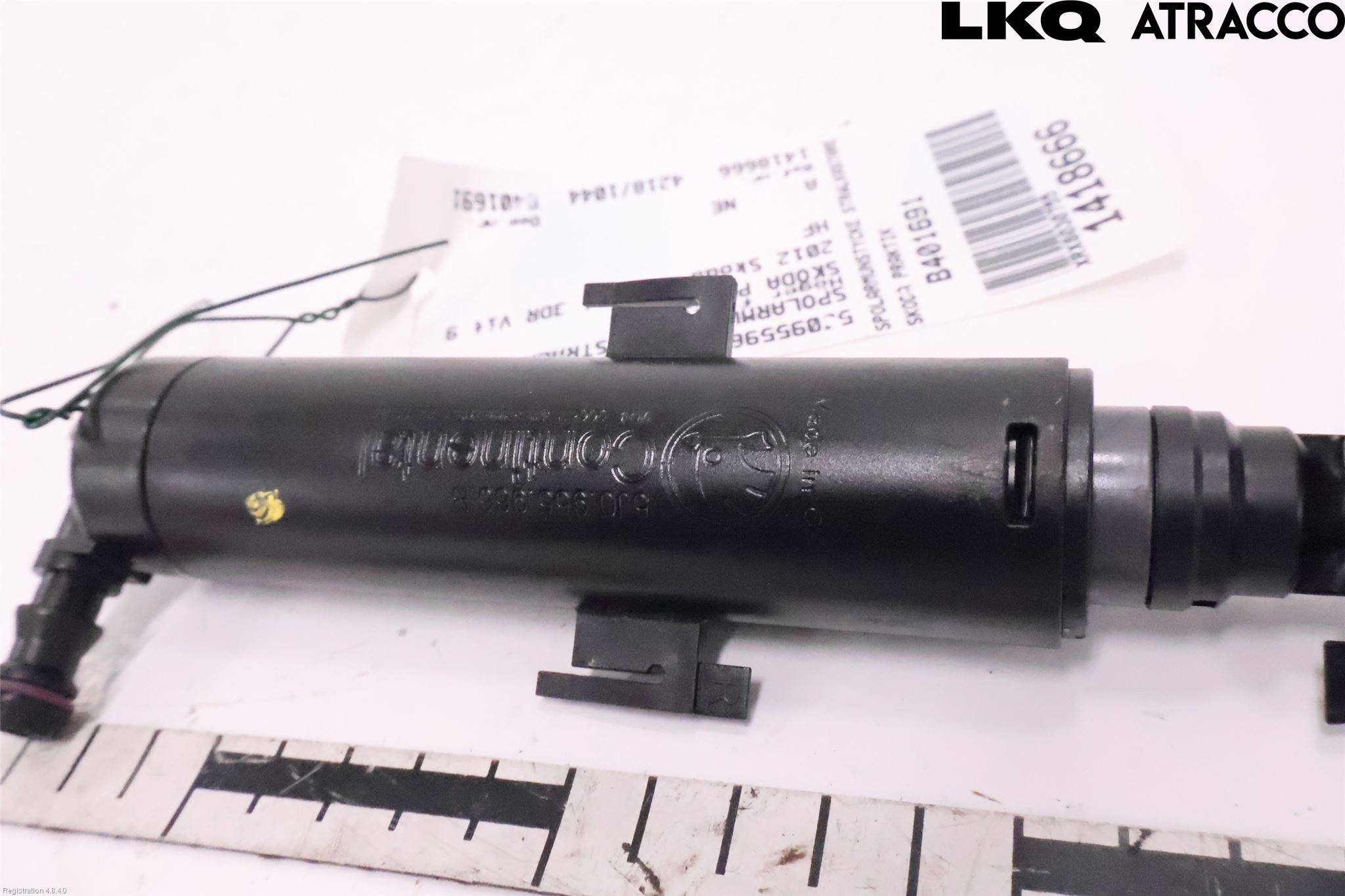 Skoda PRAKTIK Spolarmunstycke Strålkastare