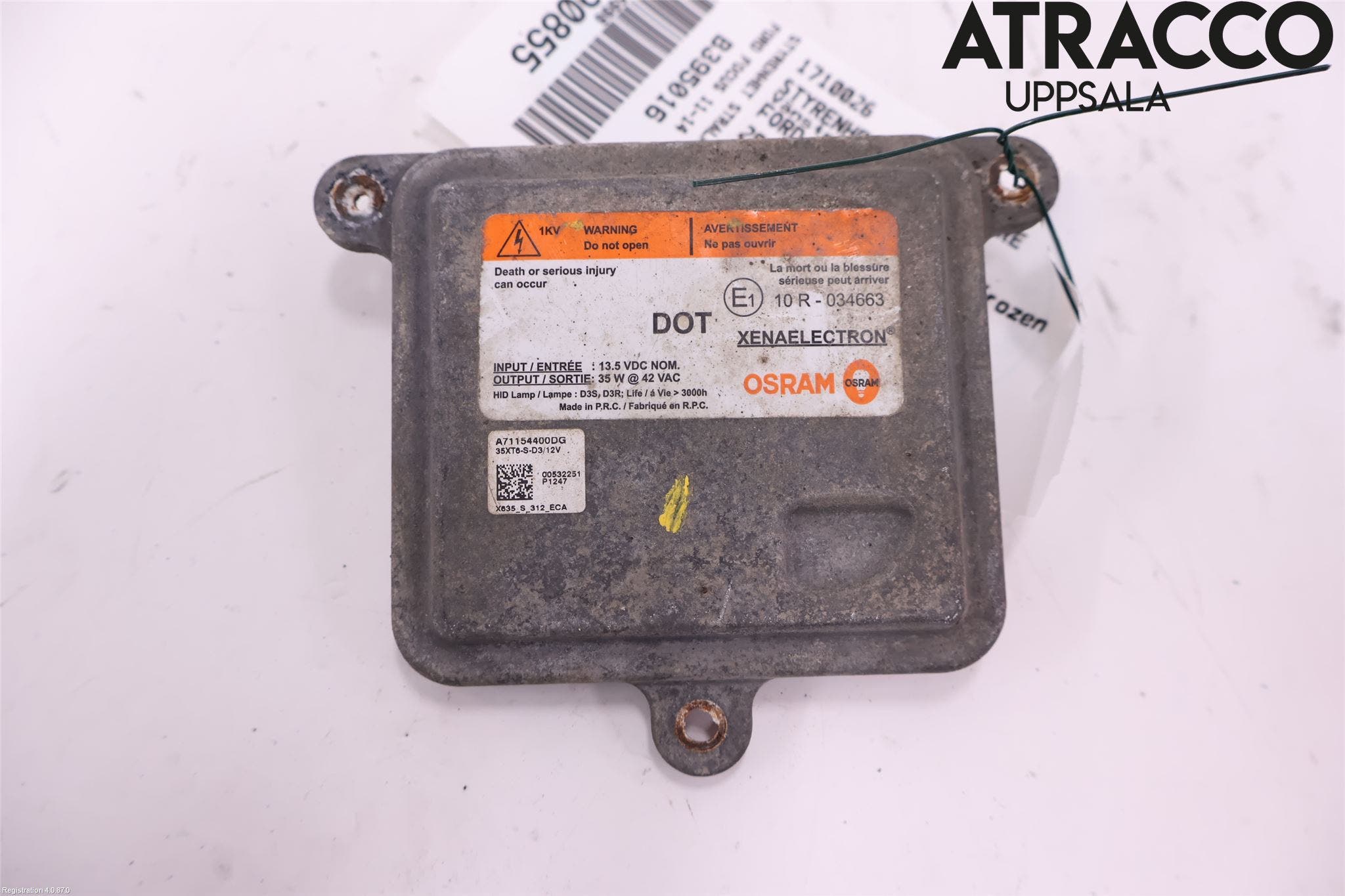 Ford FOCUS 11-14 Styrenhet Strålkastare