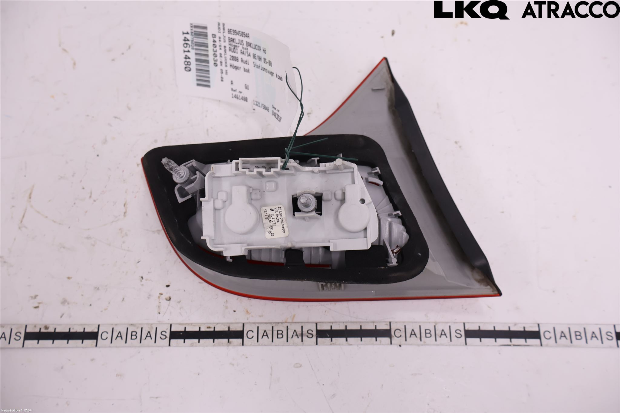 Audi A4/S4 05-07 Bakljus Lucka Hö