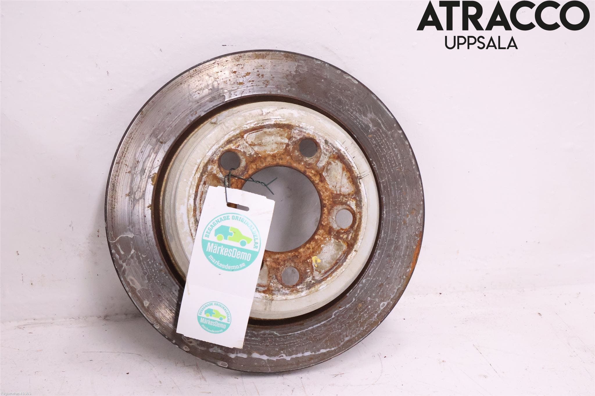 BMW 3 F30/F31/F80 12-19 Bromsskiva Bak