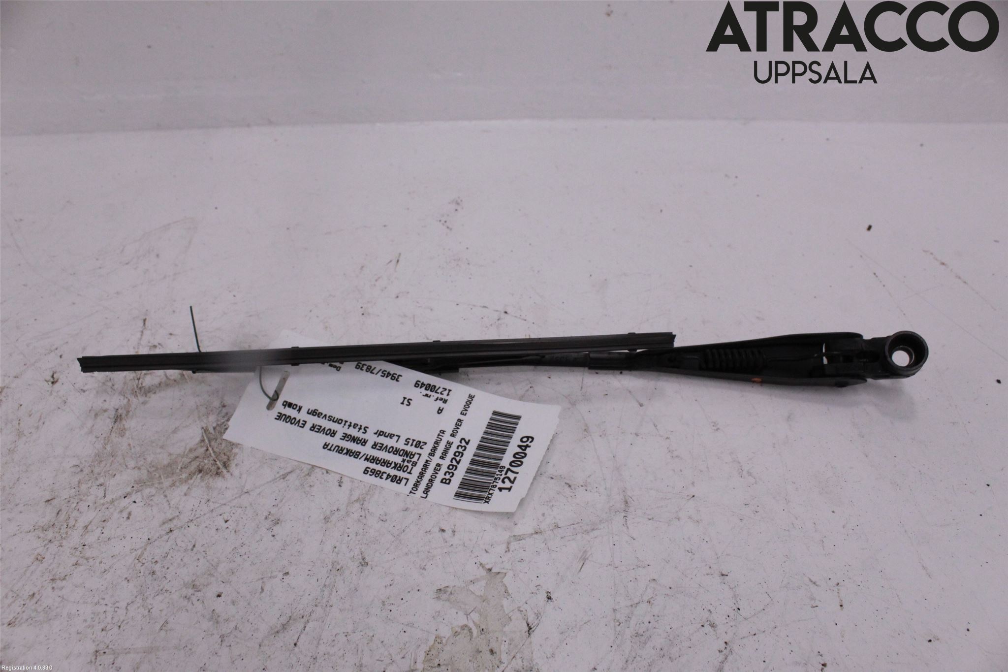 Landrover LAND ROVER RANGE ROVER EVOQUE (L538) 11-18 Torkararm-Bakruta