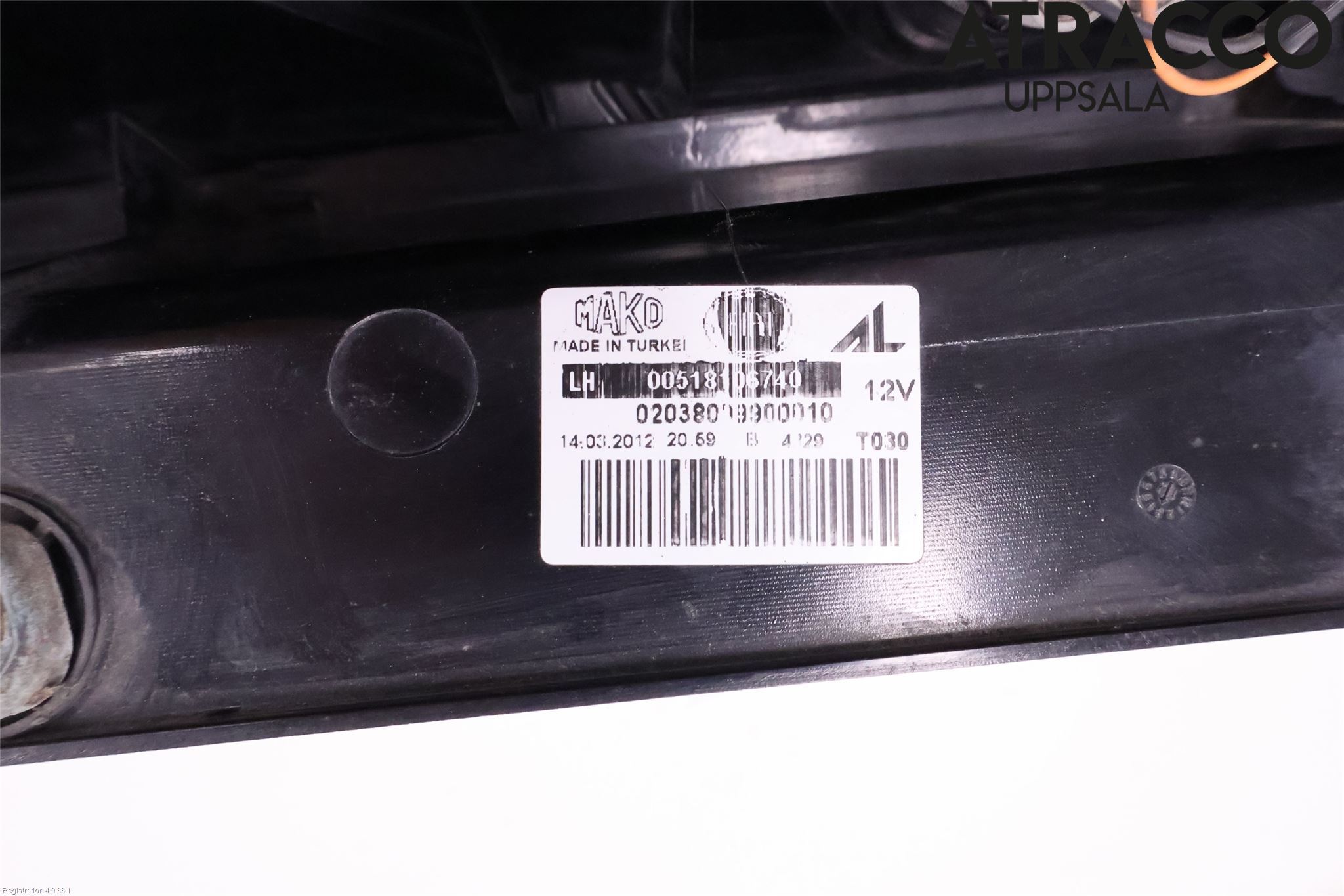 Fiat DOBLO CARGO Bakljus Vänster