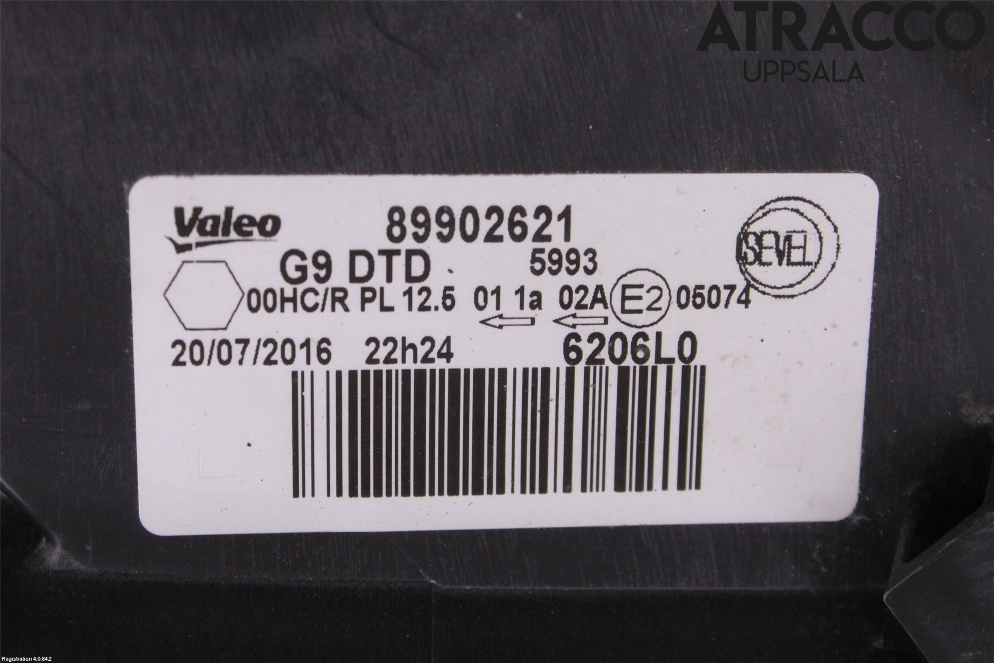 Fiat SCUDO 07-16 Strålkastare Höger