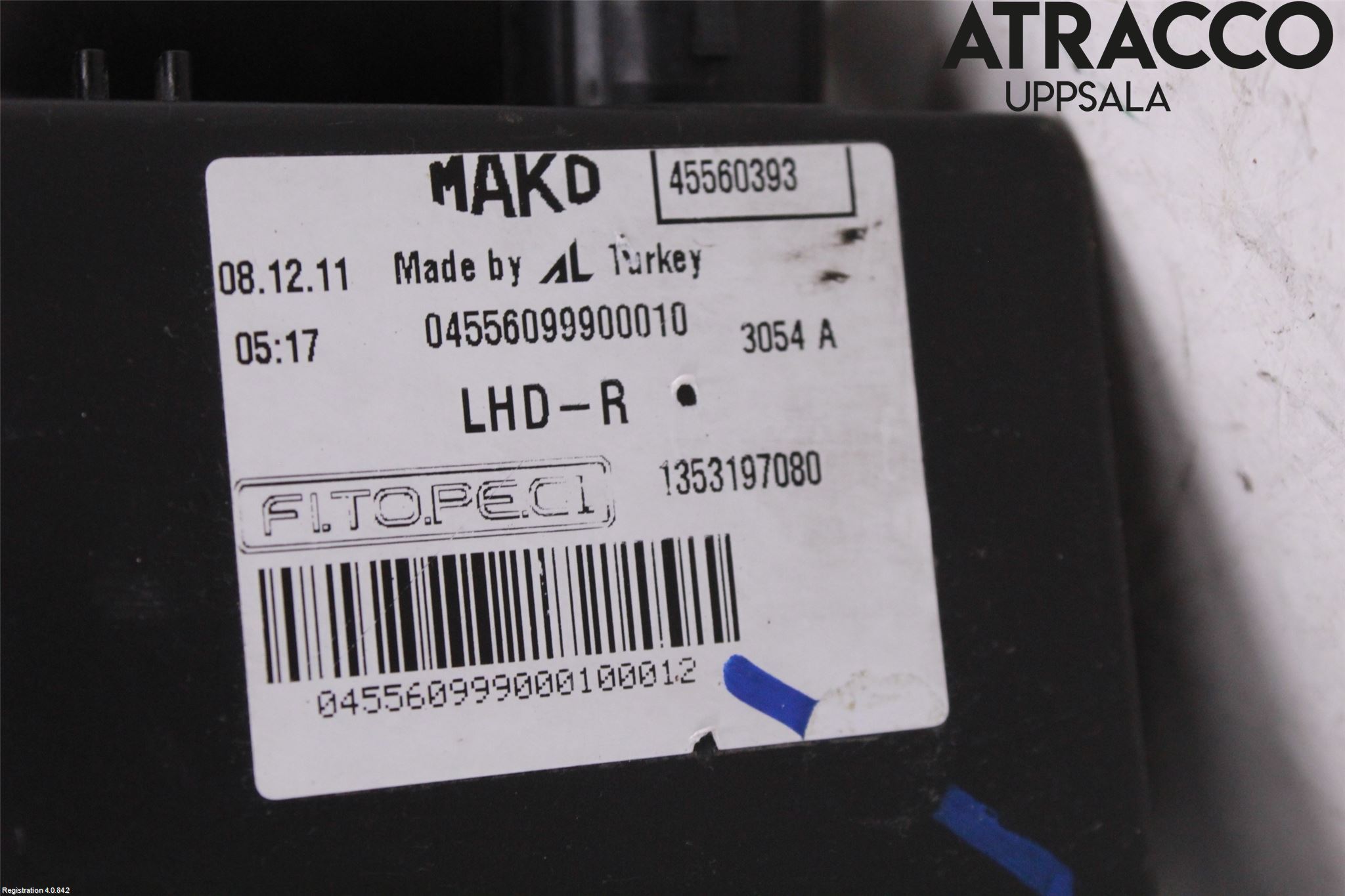 Fiat FIORINO Strålkastare Höger