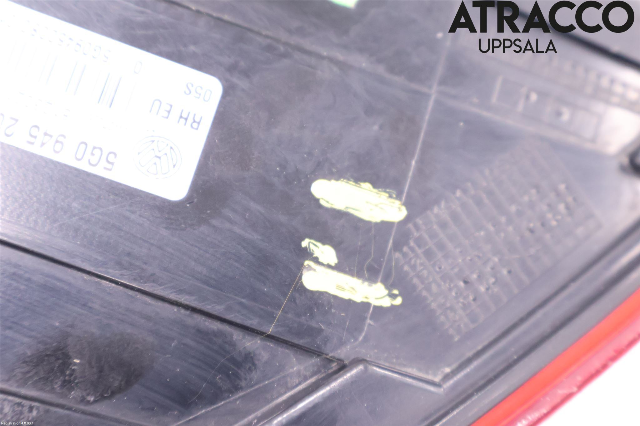 Volkswagen VW GOLF / E-GOLF VII 13-20 Bakljus Höger
