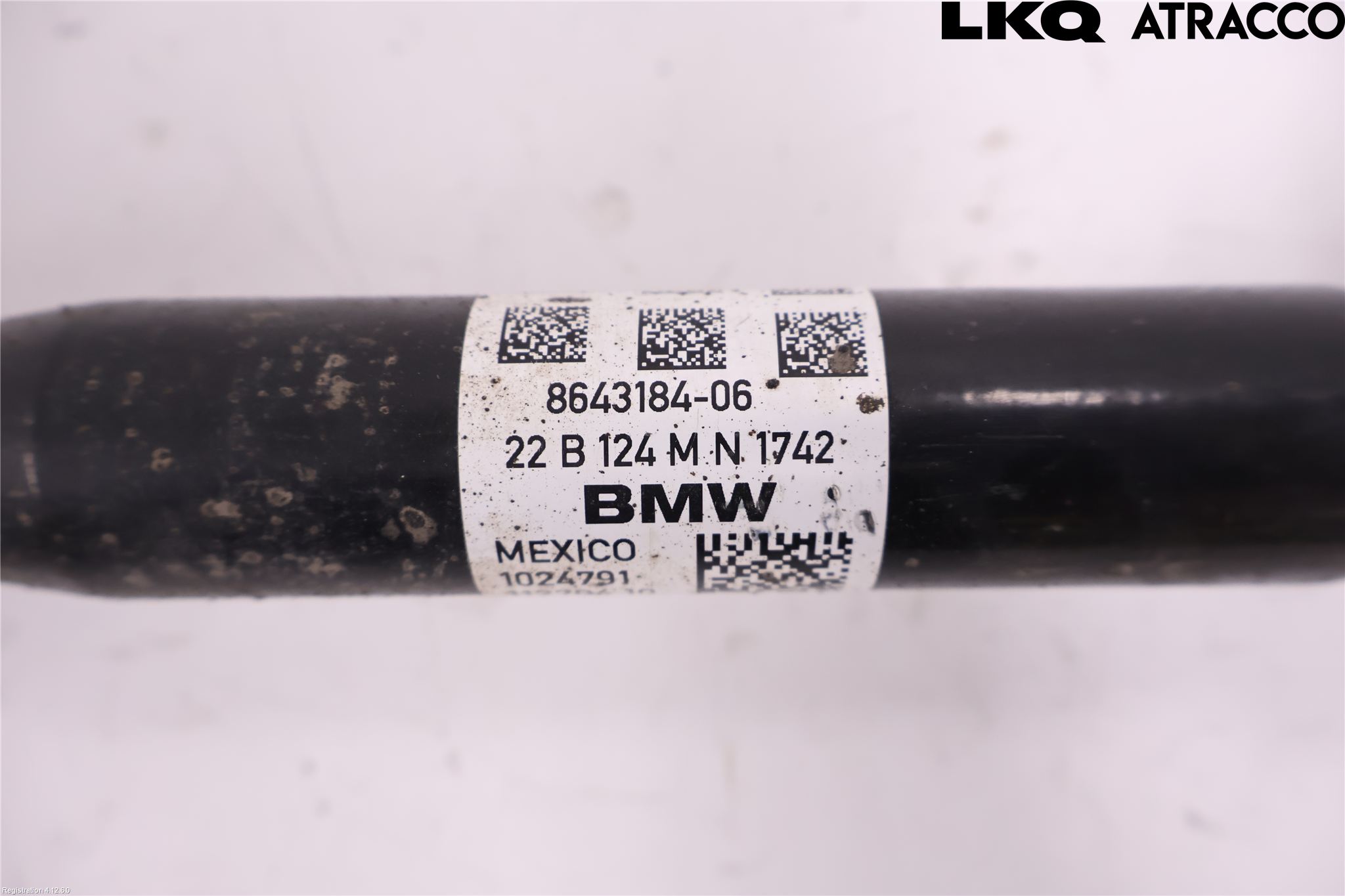 BMW X3 G01 18- Drivaxel Fram Höger