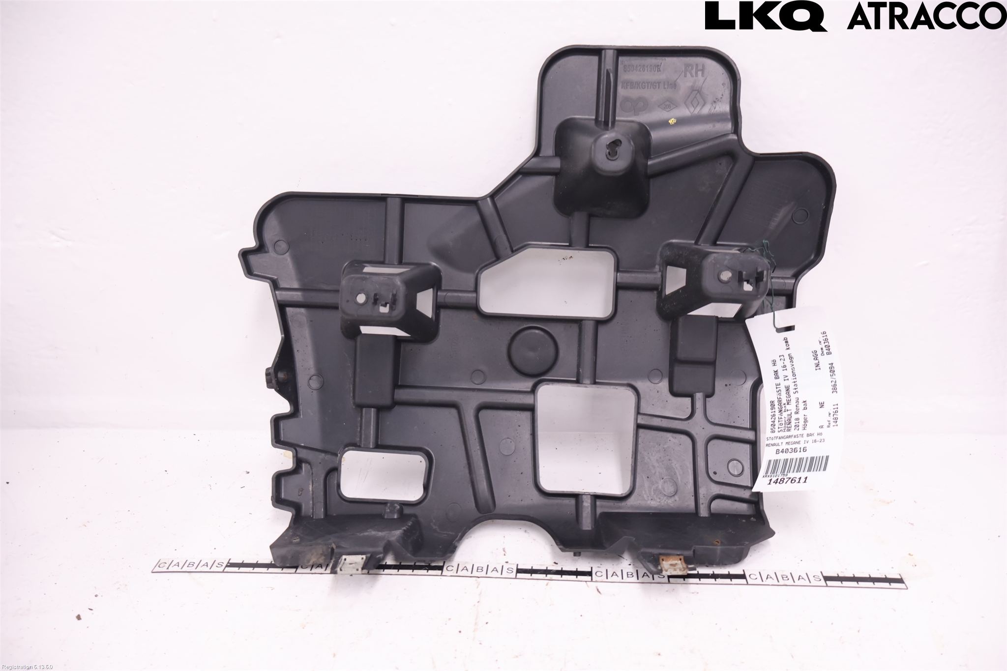 Renault MEGANE IV 16-23 Stötfångarfäste Bak Hö