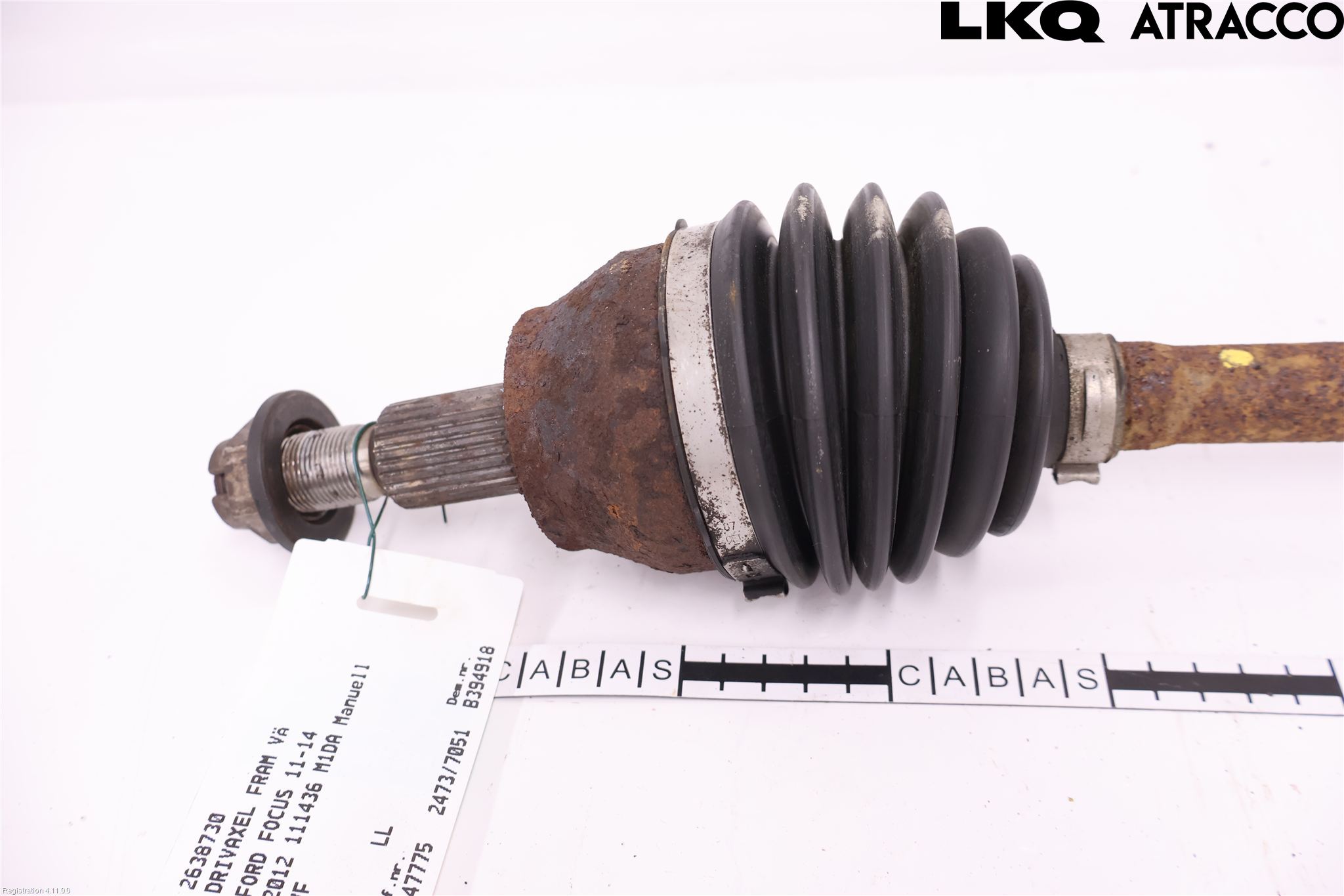 Ford FOCUS 11-14 Drivaxel Fram Vänster