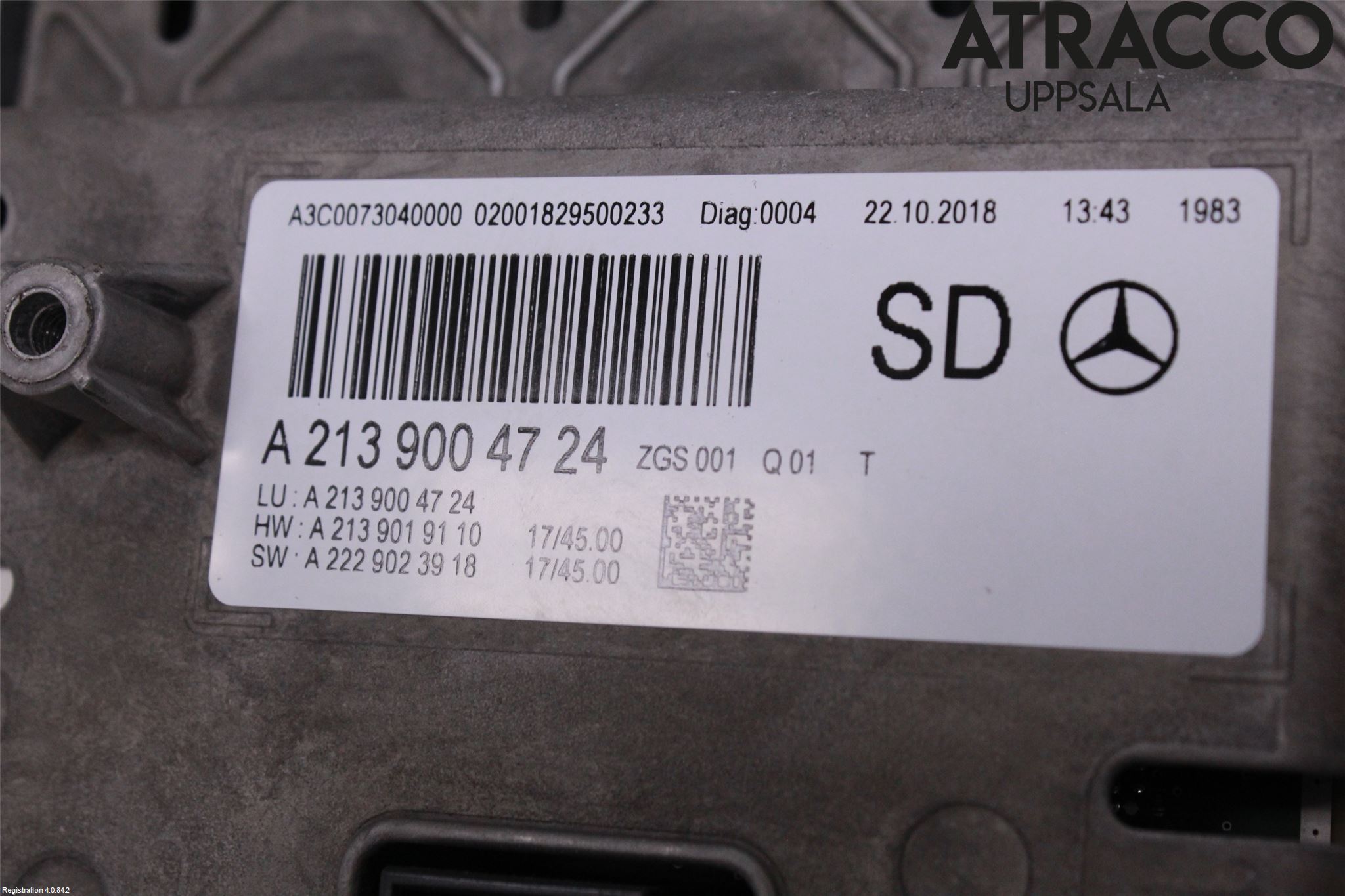 Mercedes-Benz MB E-KLASS (W213) 16-23 Bildskärm
