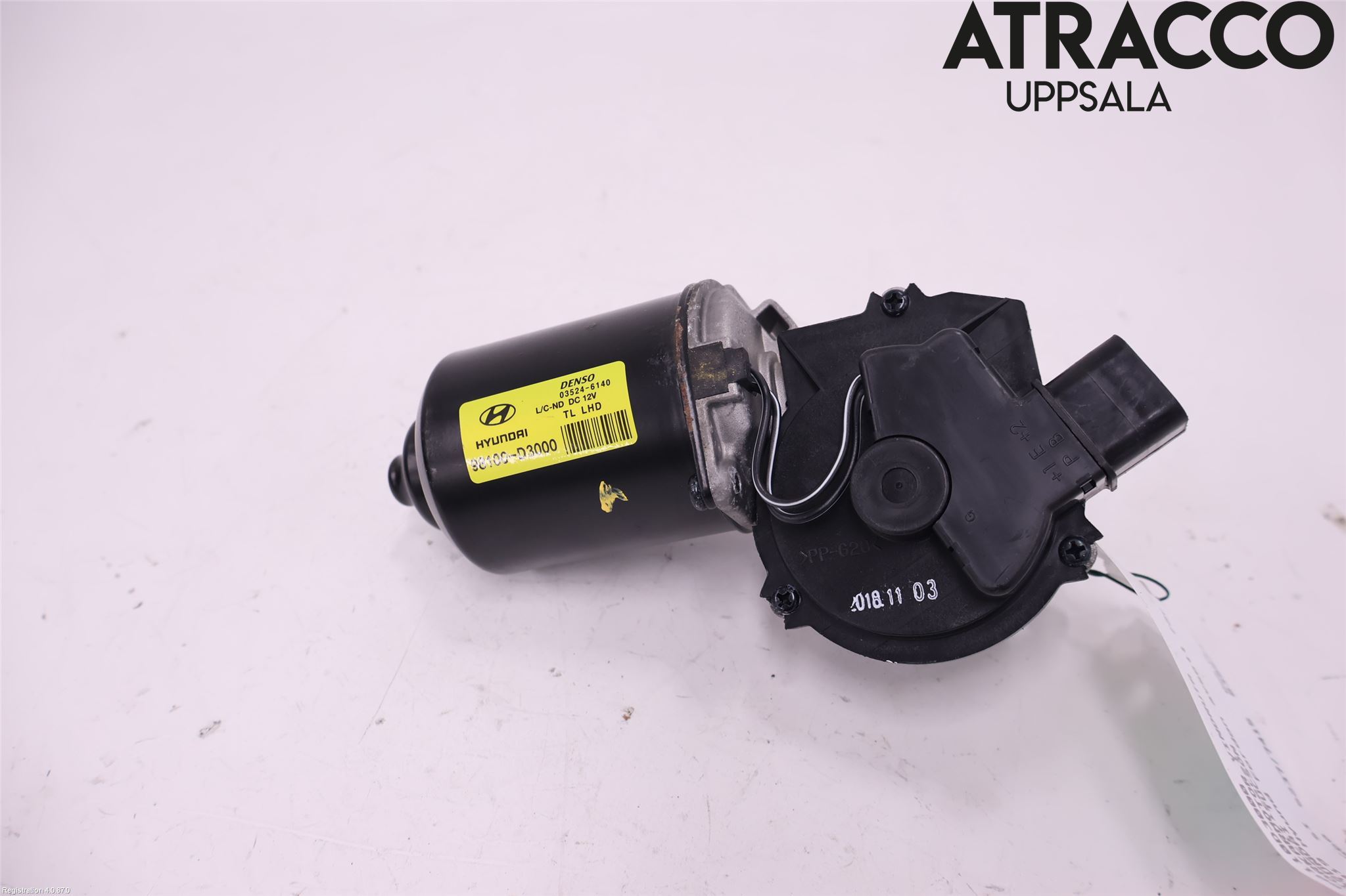 Hyundai TUCSON 05- Torkarmotor Vindruta
