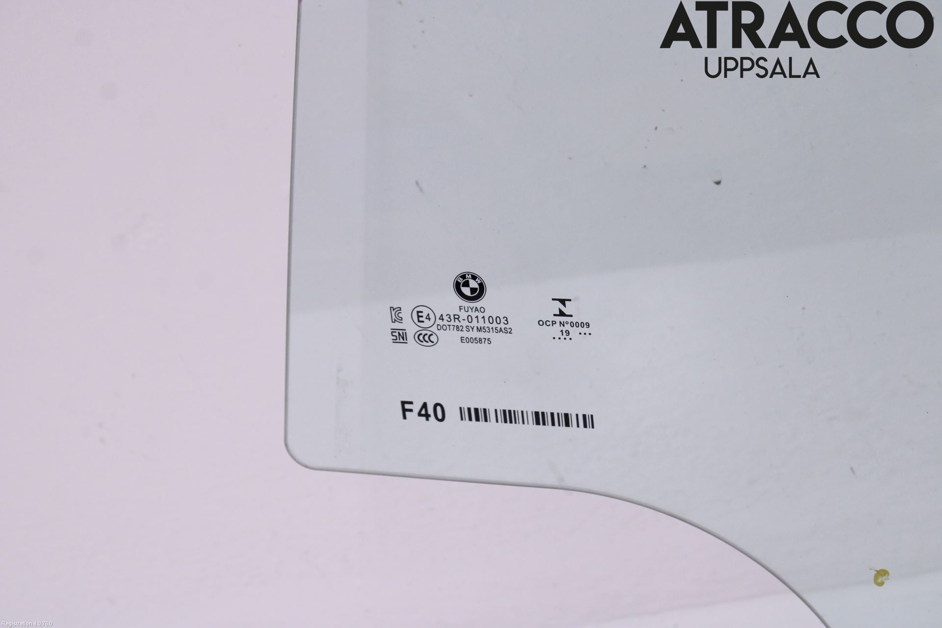 BMW 1 F40 19- Dörruta Bak Vänster