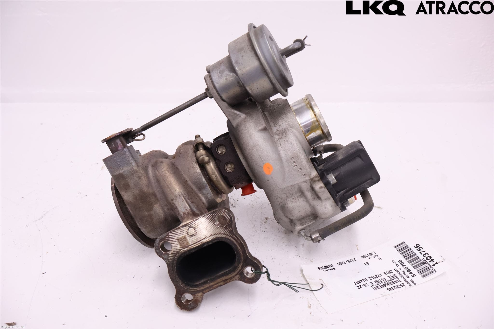 Opel ASTRA K 16-22 Turboaggregat