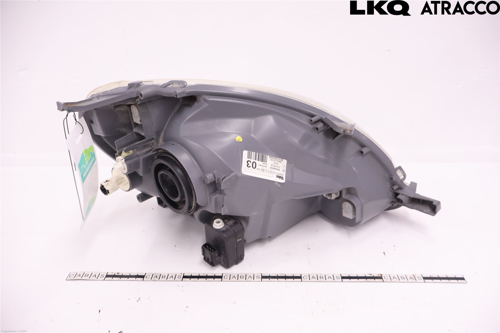 Toyota YARIS P1 03-05 Strålkastare Vänster