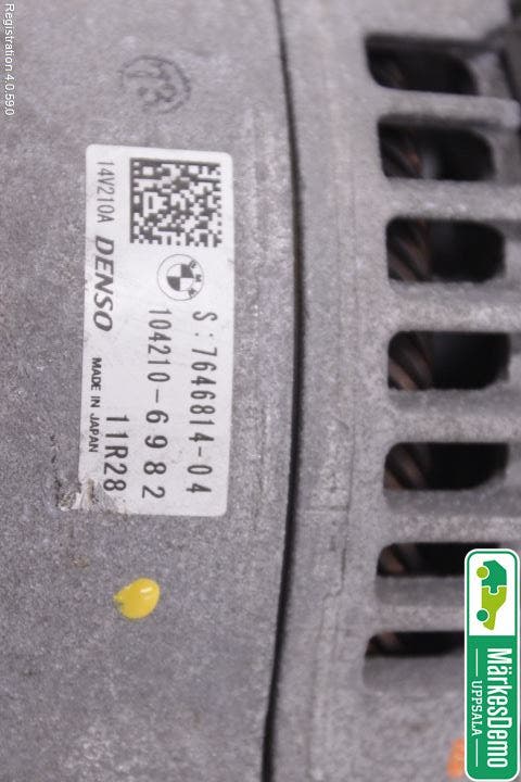 BMW X4 F26 14-18 Generator