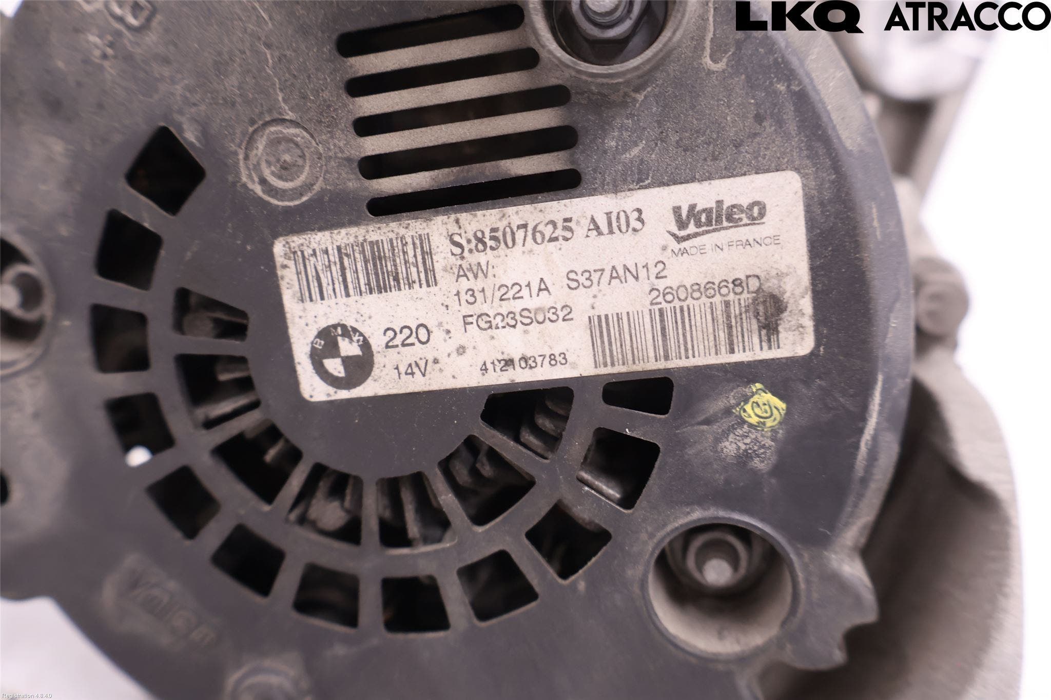 BMW X3 F25 10-17 Generator