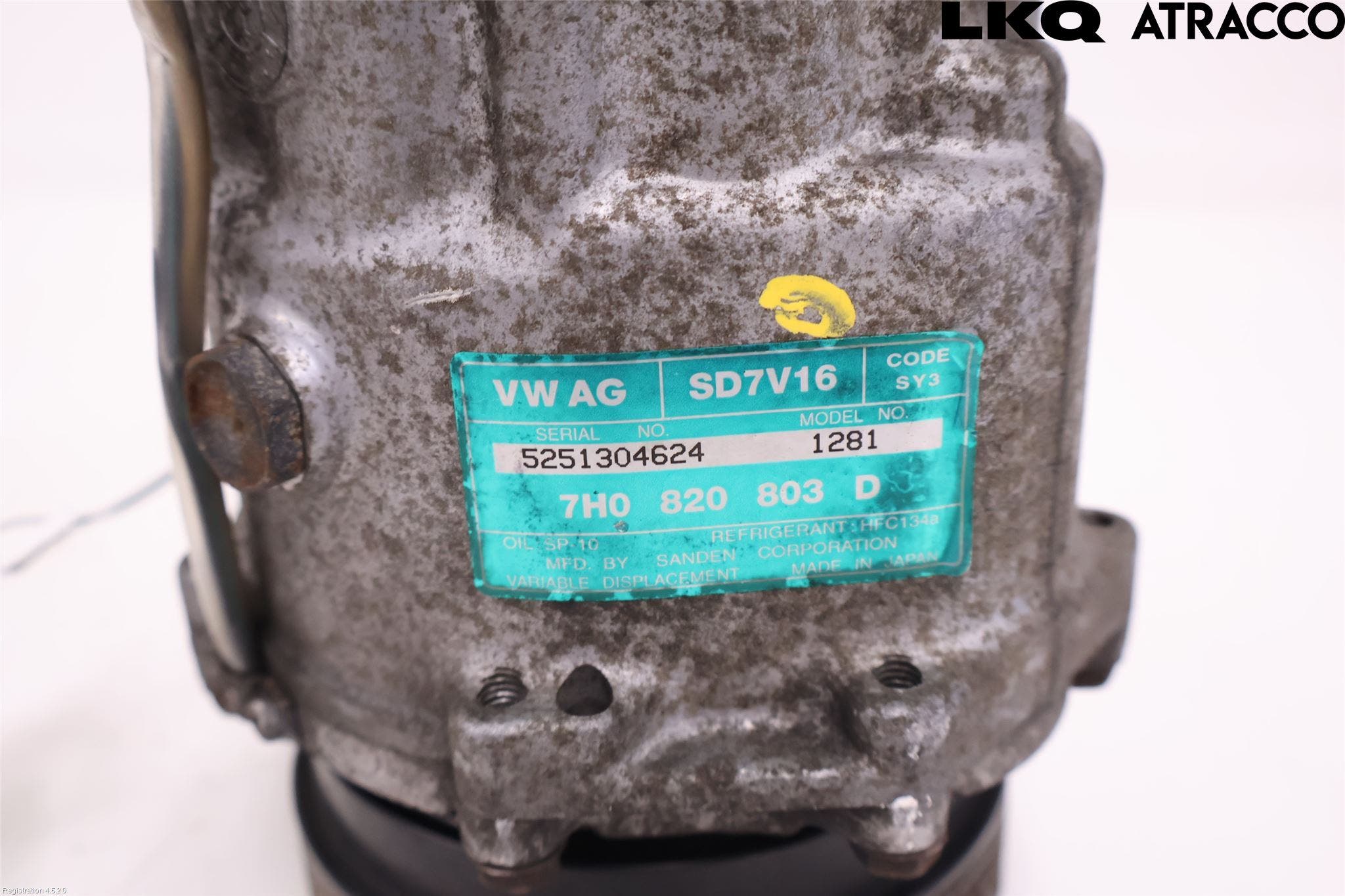 Volkswagen VW TRANSP/CARAVELLE (T5) 04-15 Ac Kompressor