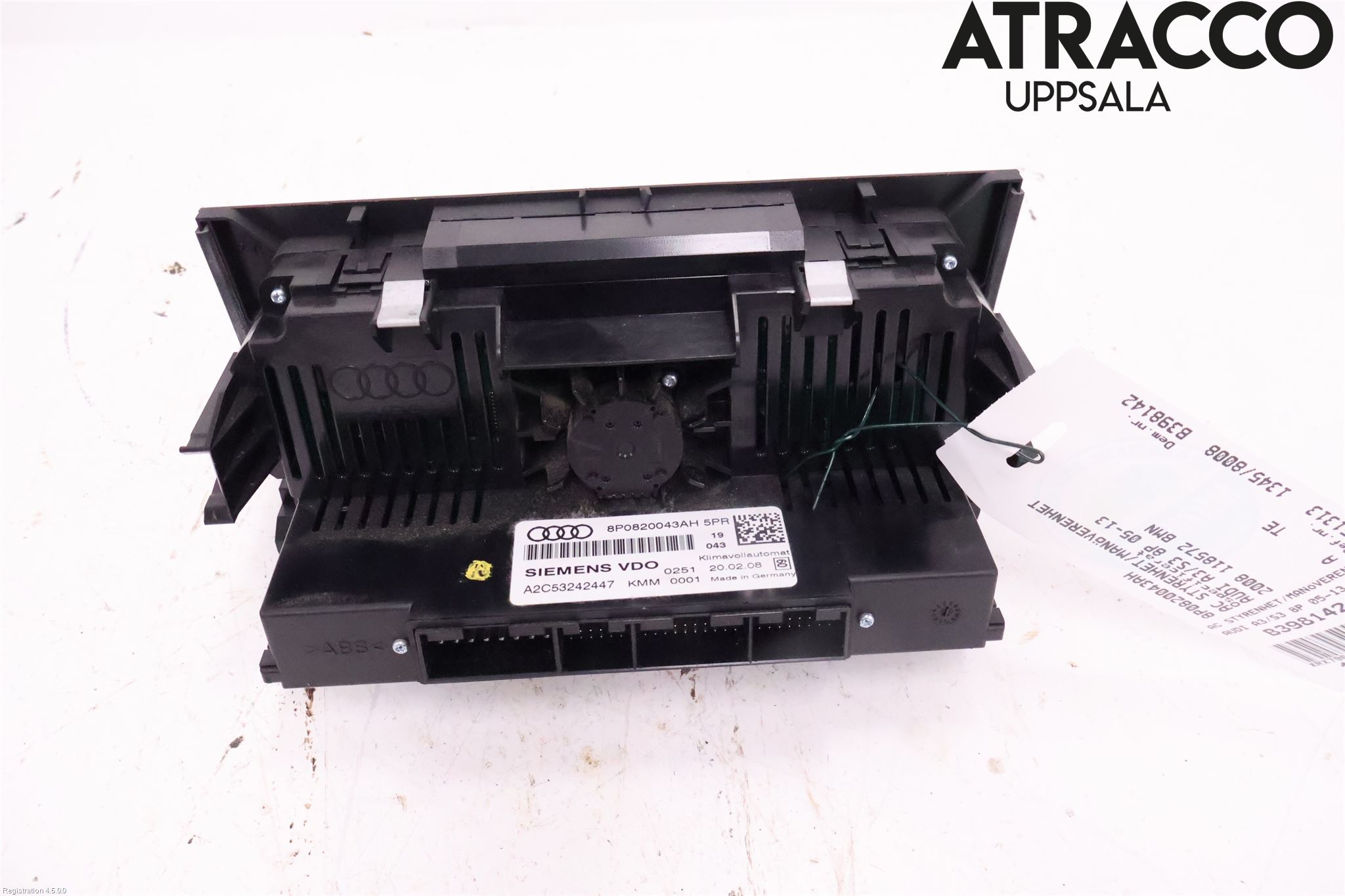 Audi A3/S3 05-13 Ac Styrenhet Ac Manöveren