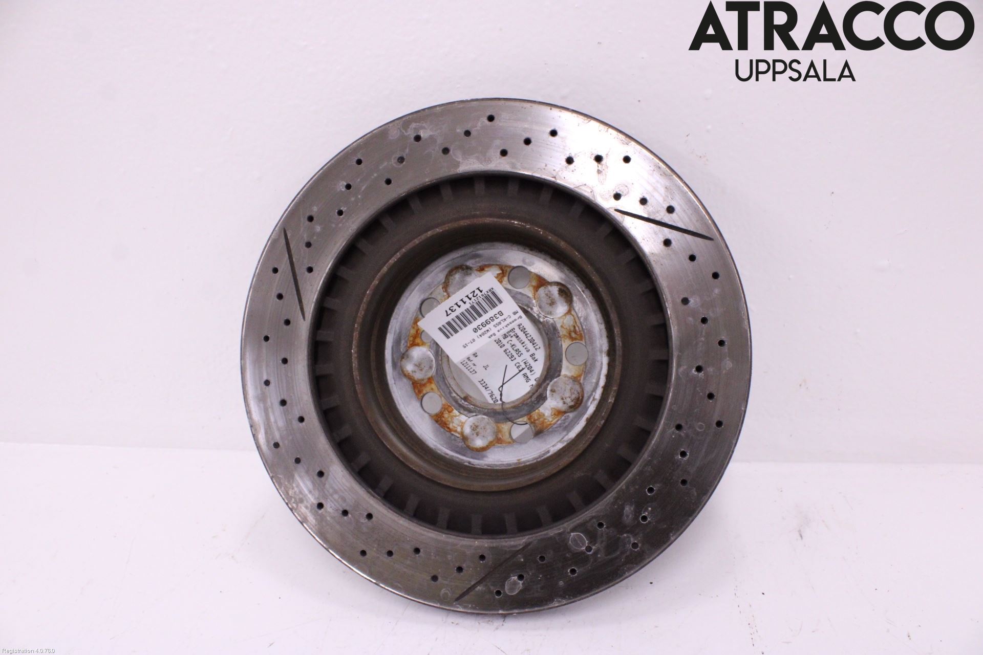 Mercedes-Benz MB C-KLASS (W204) 07-15 Bromsskiva Bak