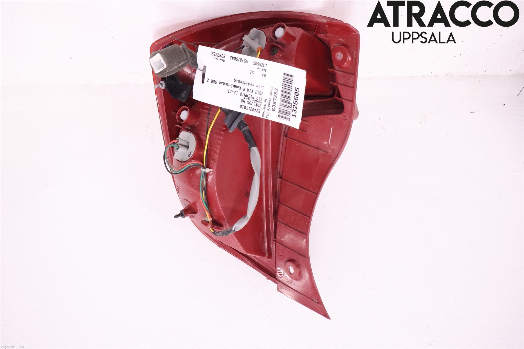 Kia PICANTO 12-17 Bakljus Höger