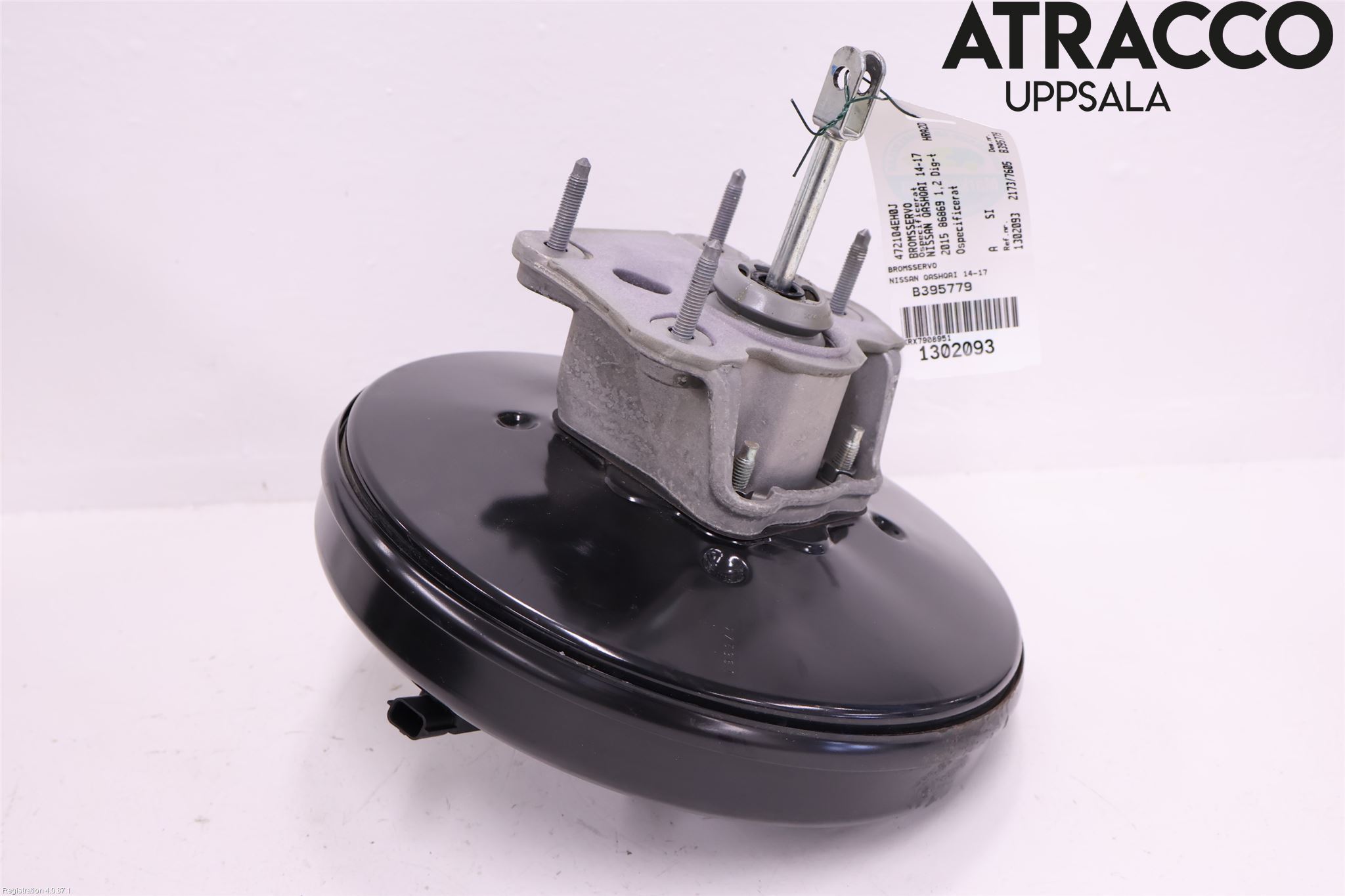 Nissan QASHQAI 14-17 Bromsservo