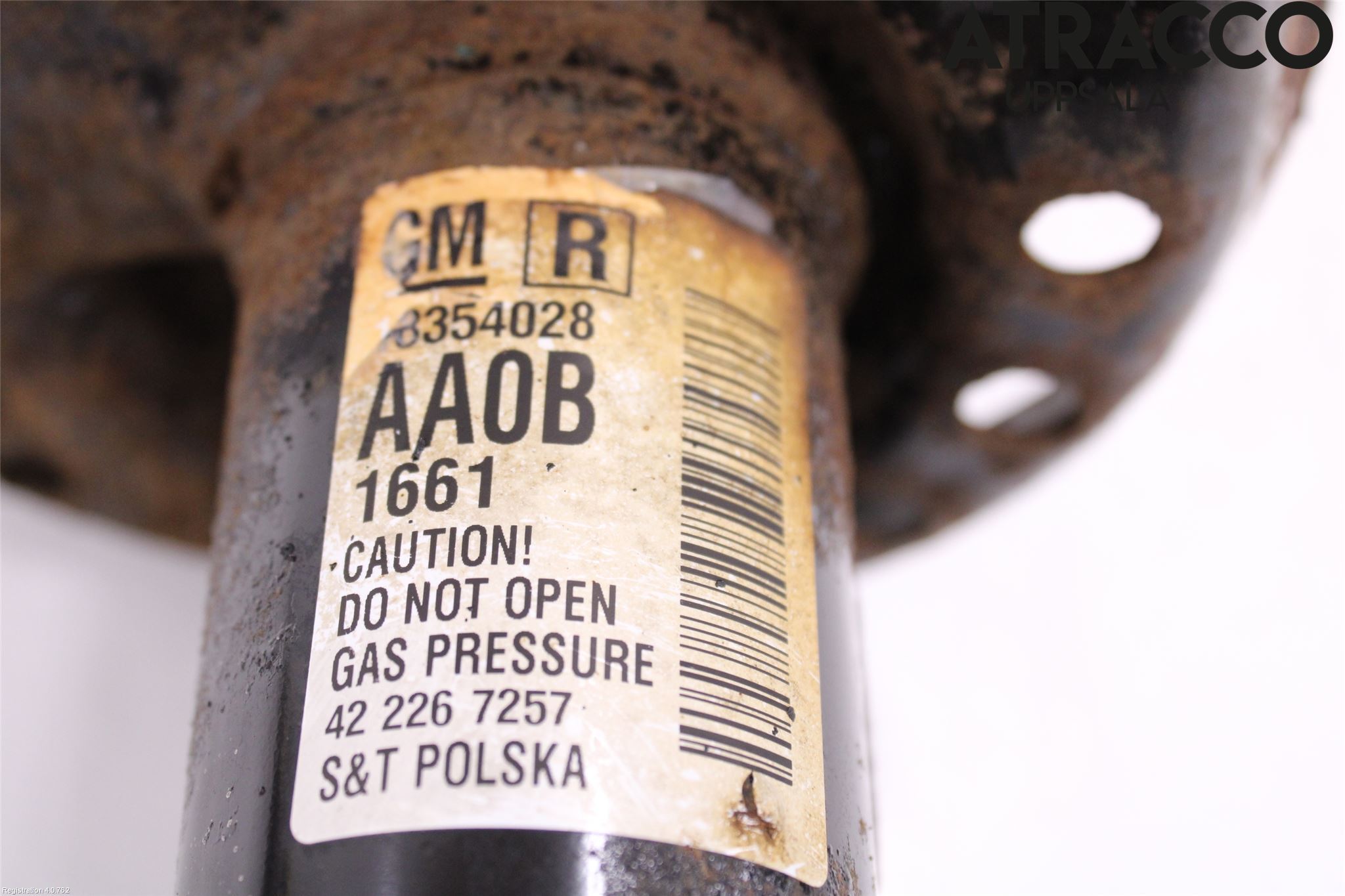 Opel ASTRA J 10-15 Fjäderben Fram Vänster