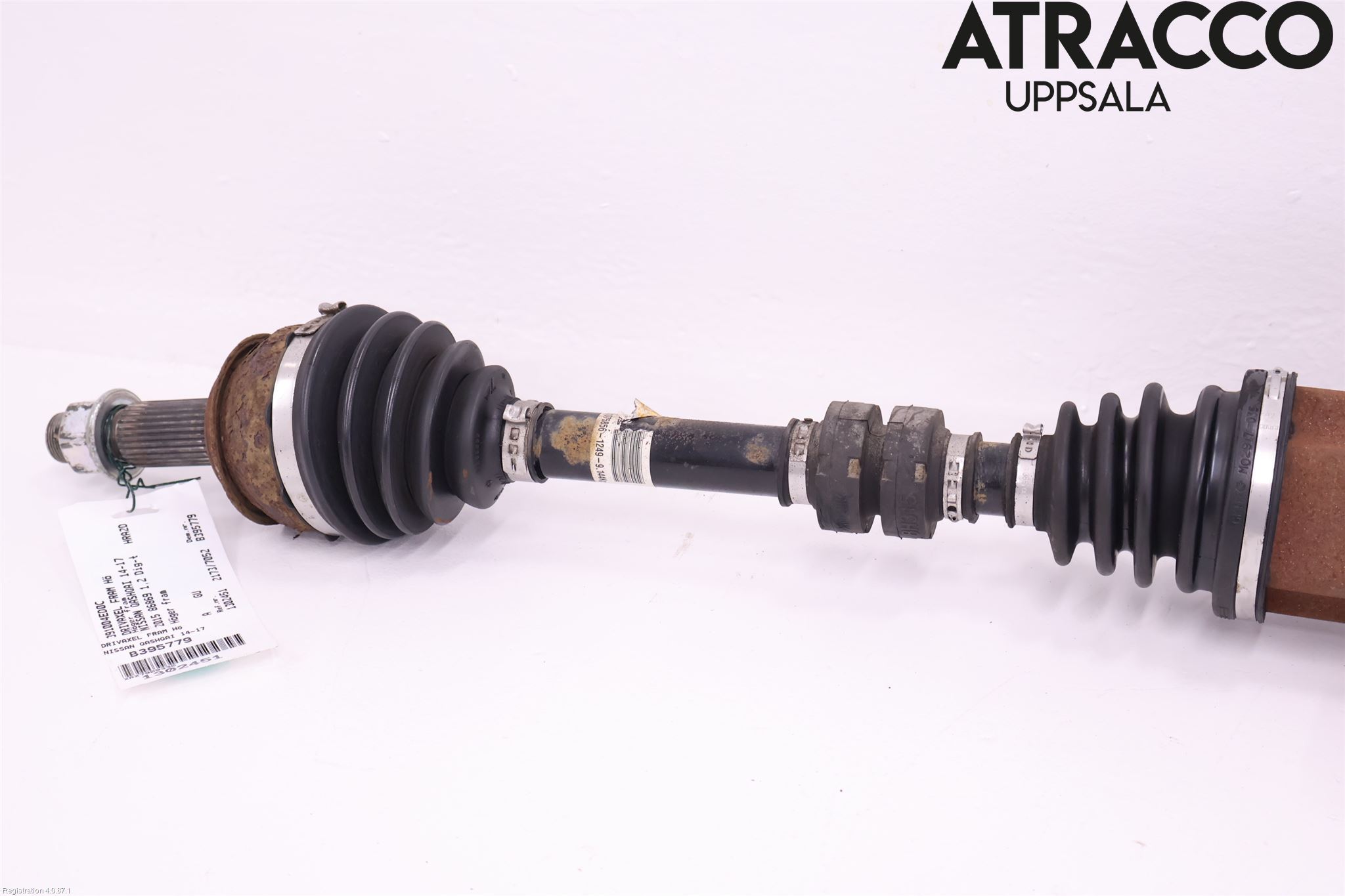 Nissan QASHQAI 14-17 Drivaxel Fram Höger
