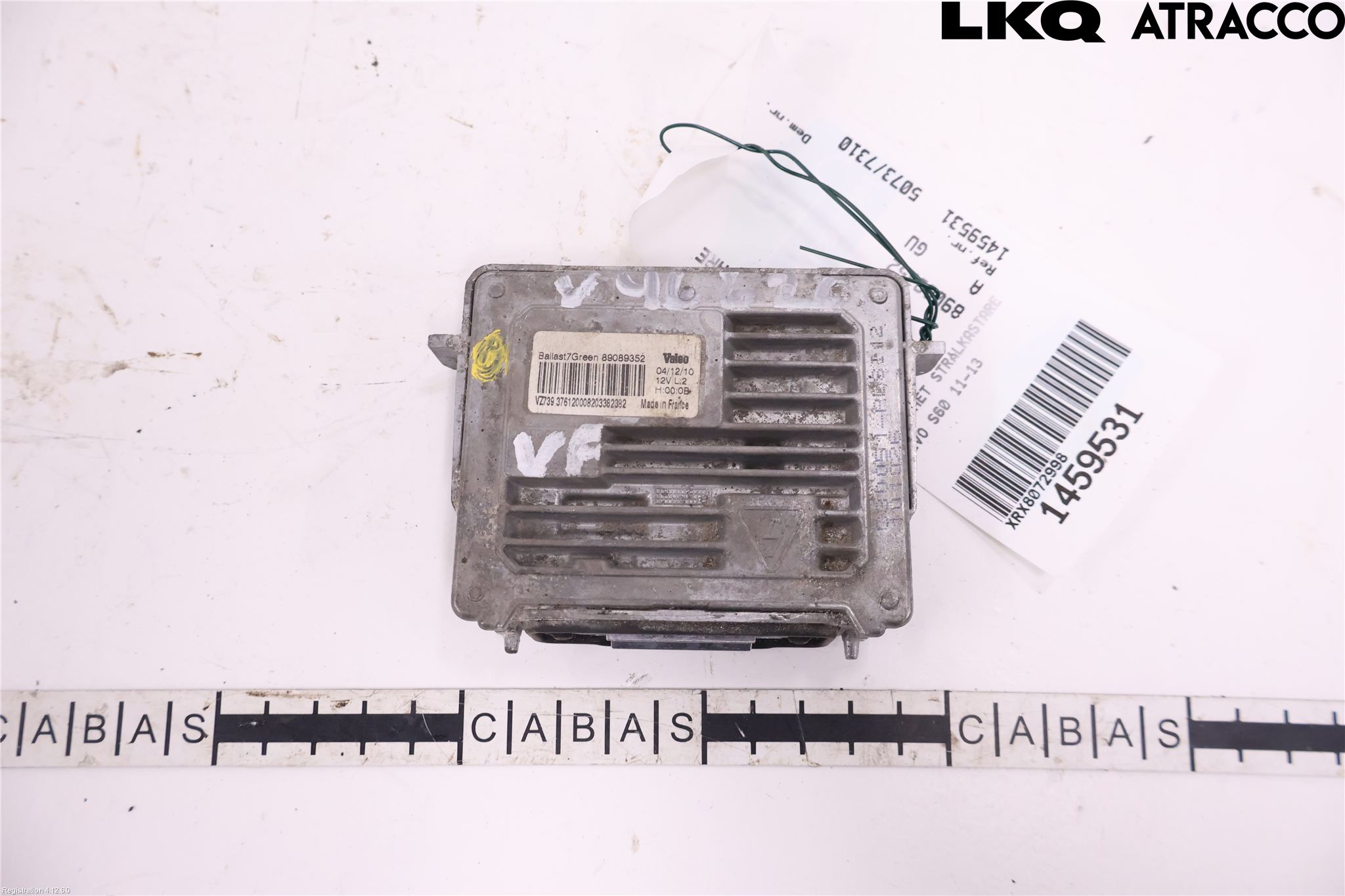 Volvo S60 11-13 Styrenhet Strålkastare