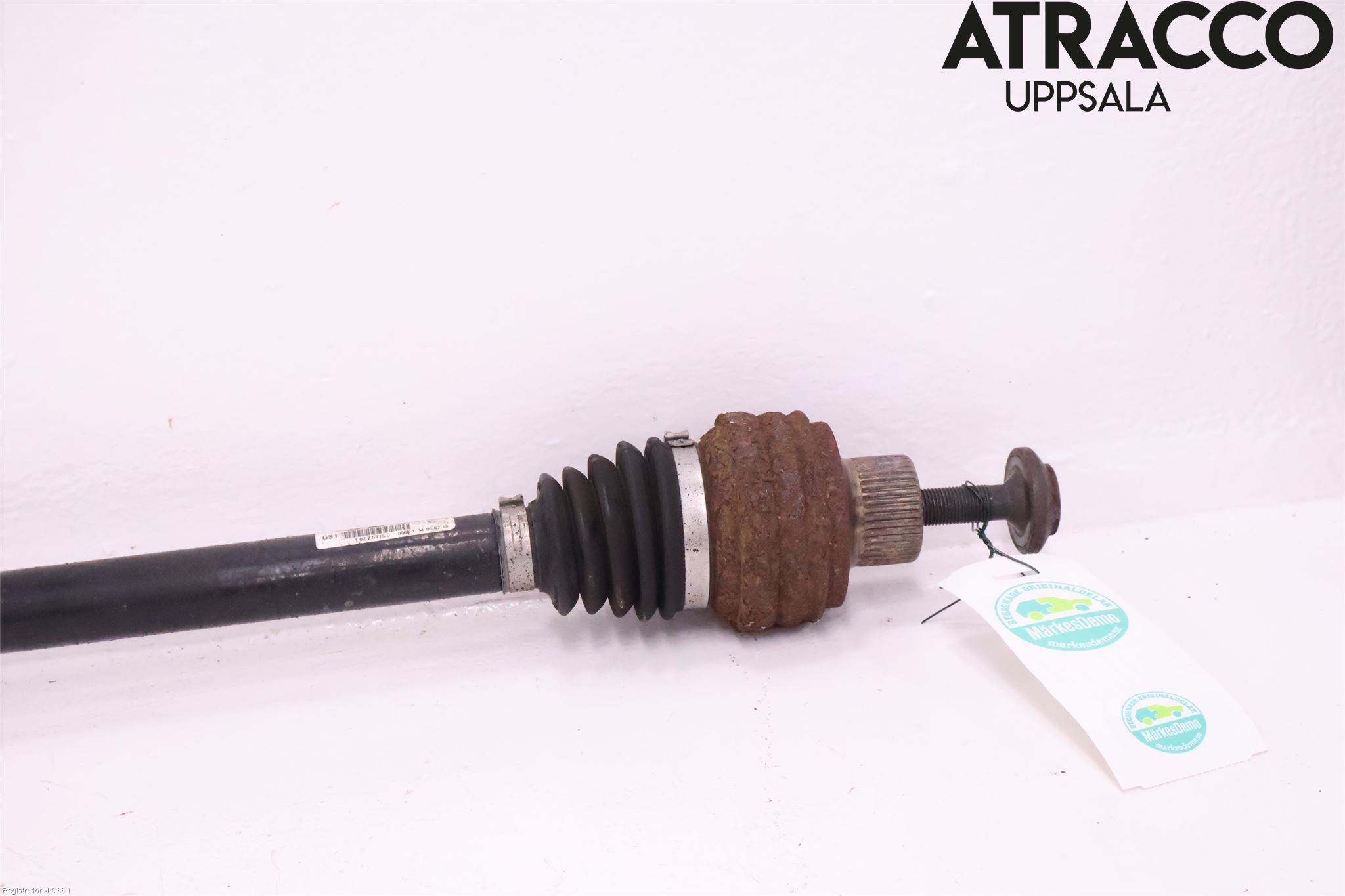 Audi A4 ALLROAD 09-16 Drivaxel Bak Vänster